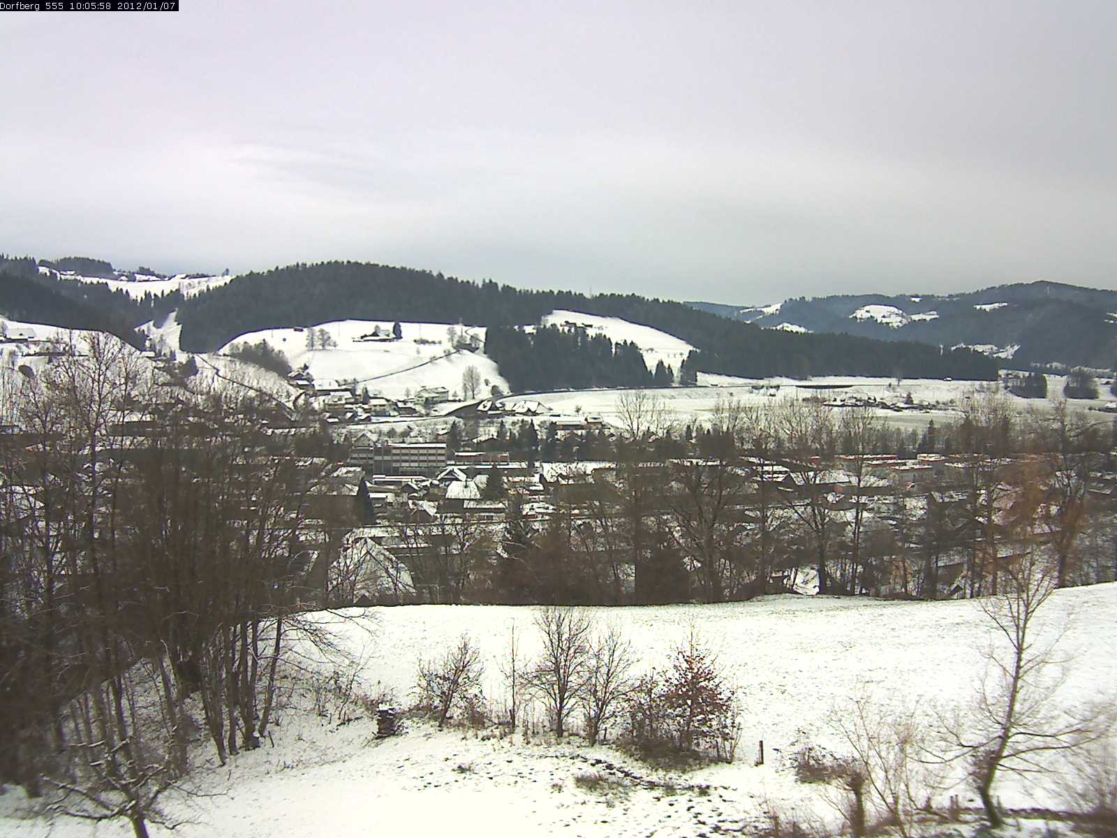 Webcam-Bild: Aussicht vom Dorfberg in Langnau 20120107-100600