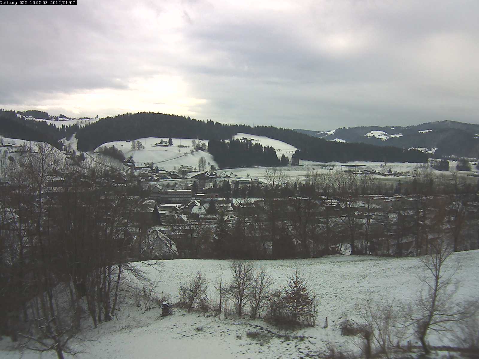 Webcam-Bild: Aussicht vom Dorfberg in Langnau 20120107-150600