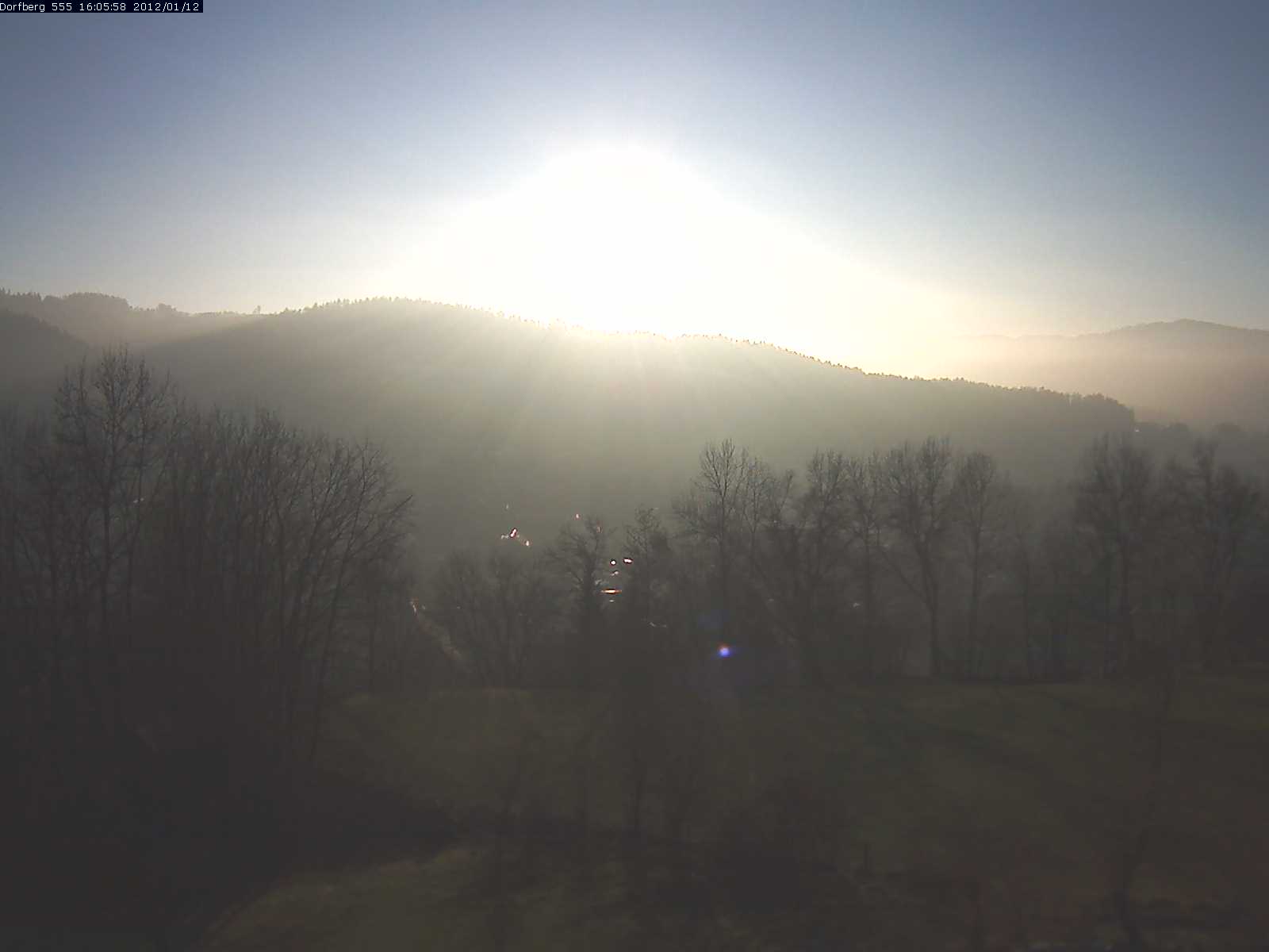 Webcam-Bild: Aussicht vom Dorfberg in Langnau 20120112-160600