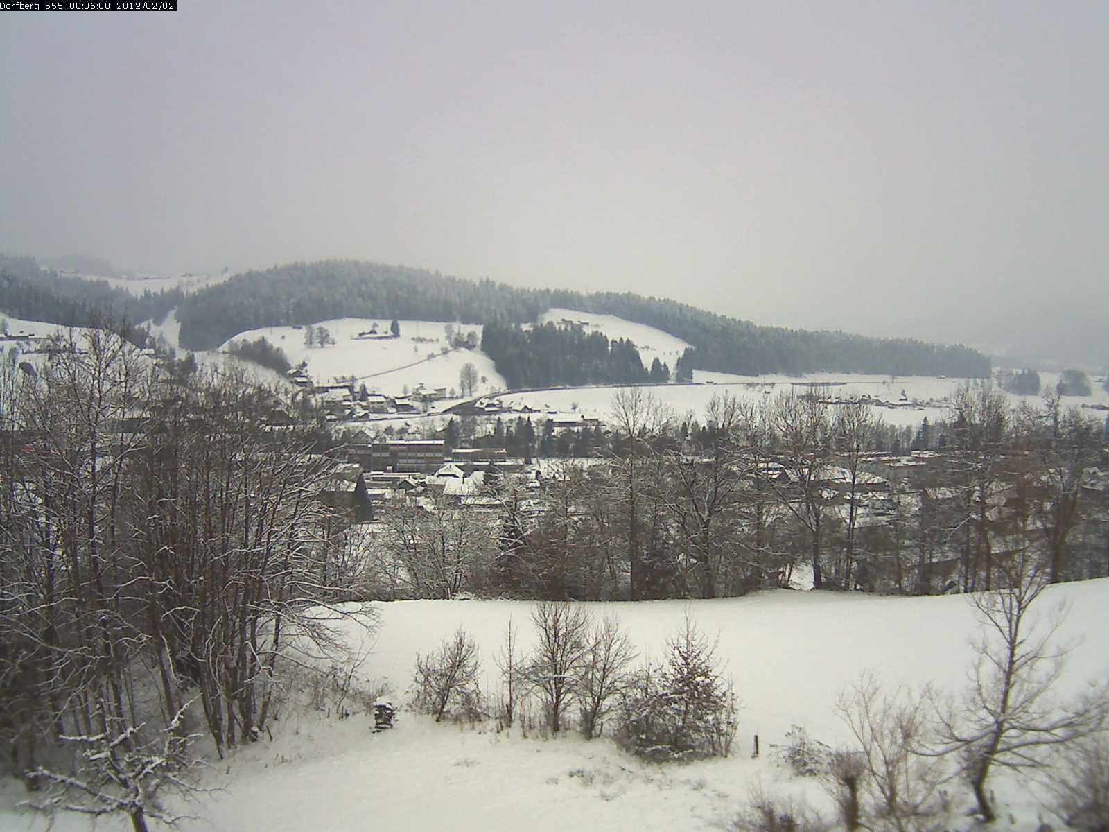Webcam-Bild: Aussicht vom Dorfberg in Langnau 20120202-080600
