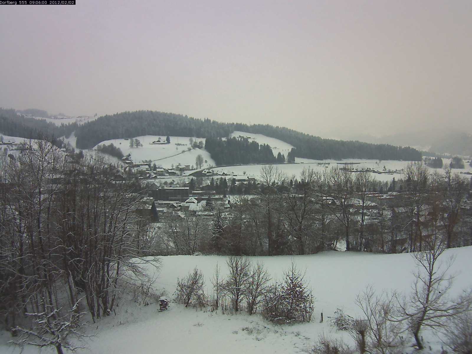Webcam-Bild: Aussicht vom Dorfberg in Langnau 20120202-090600