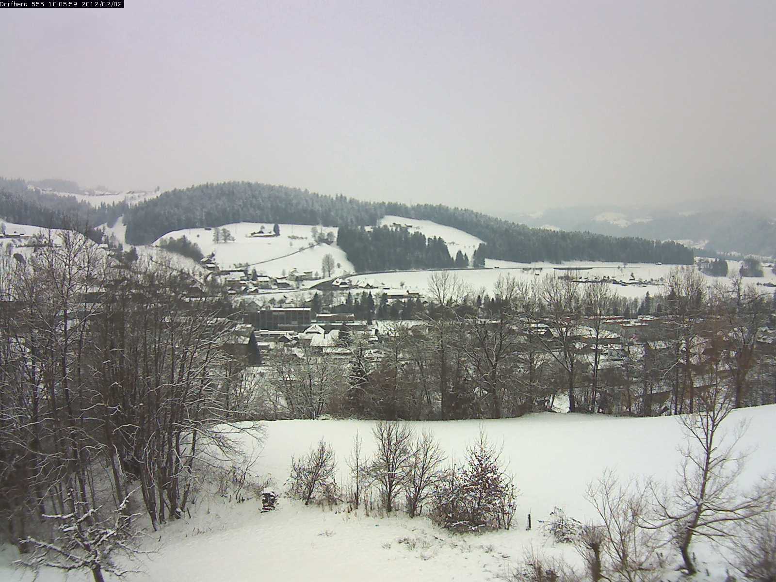 Webcam-Bild: Aussicht vom Dorfberg in Langnau 20120202-100600