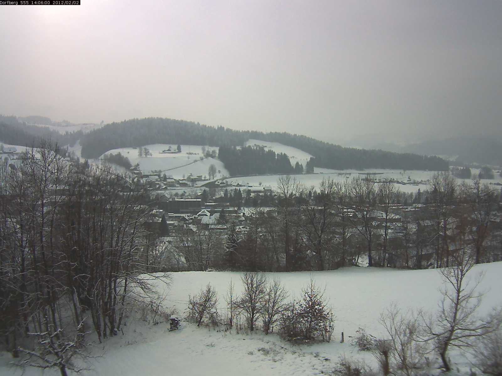 Webcam-Bild: Aussicht vom Dorfberg in Langnau 20120202-140600