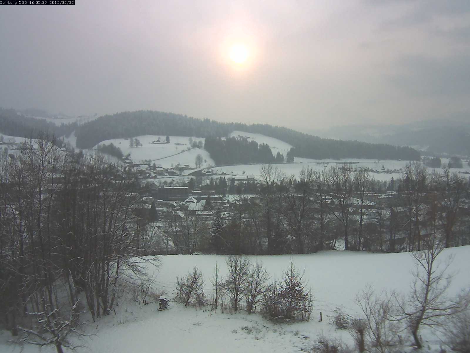 Webcam-Bild: Aussicht vom Dorfberg in Langnau 20120202-160600