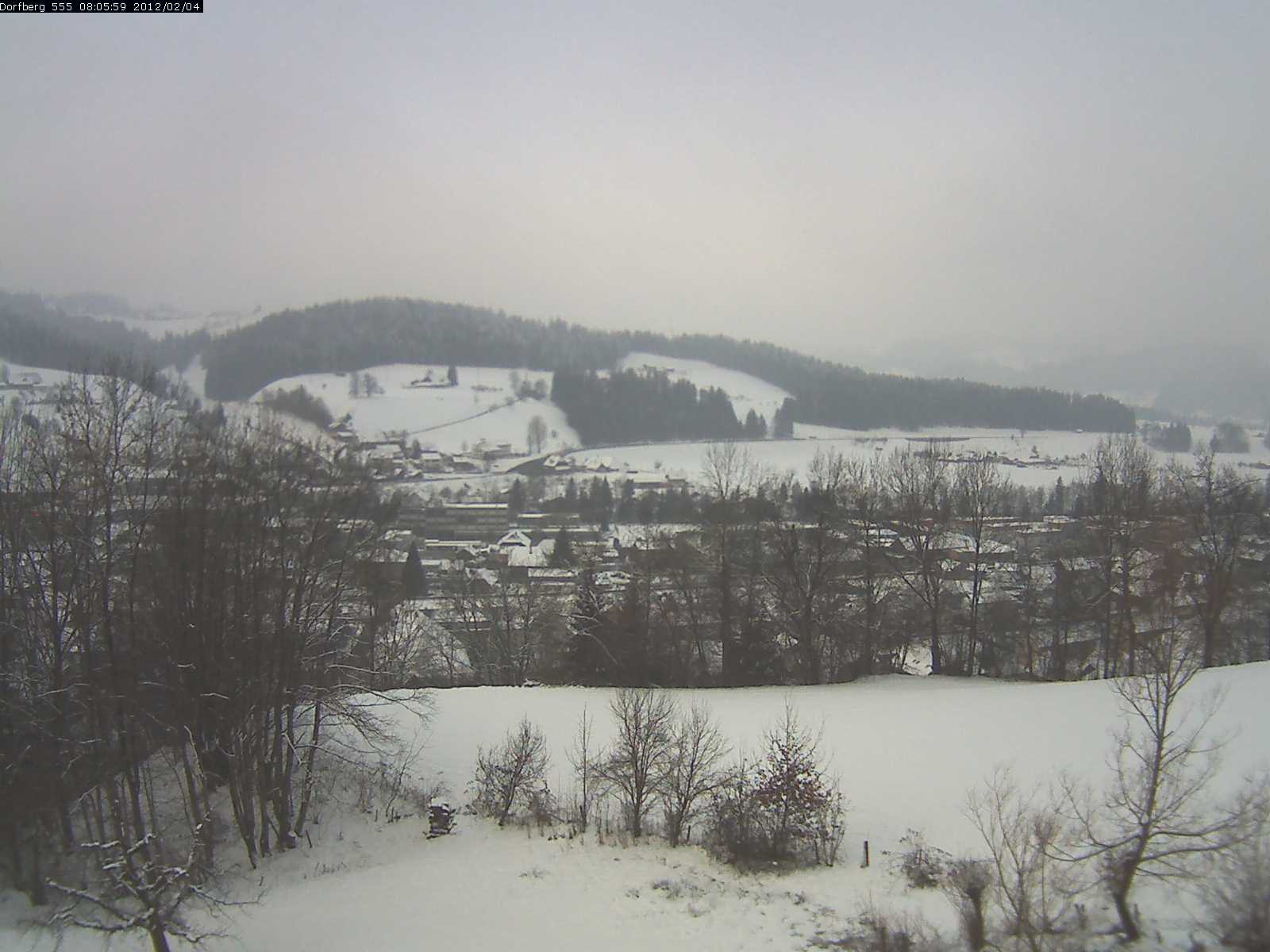 Webcam-Bild: Aussicht vom Dorfberg in Langnau 20120204-080600