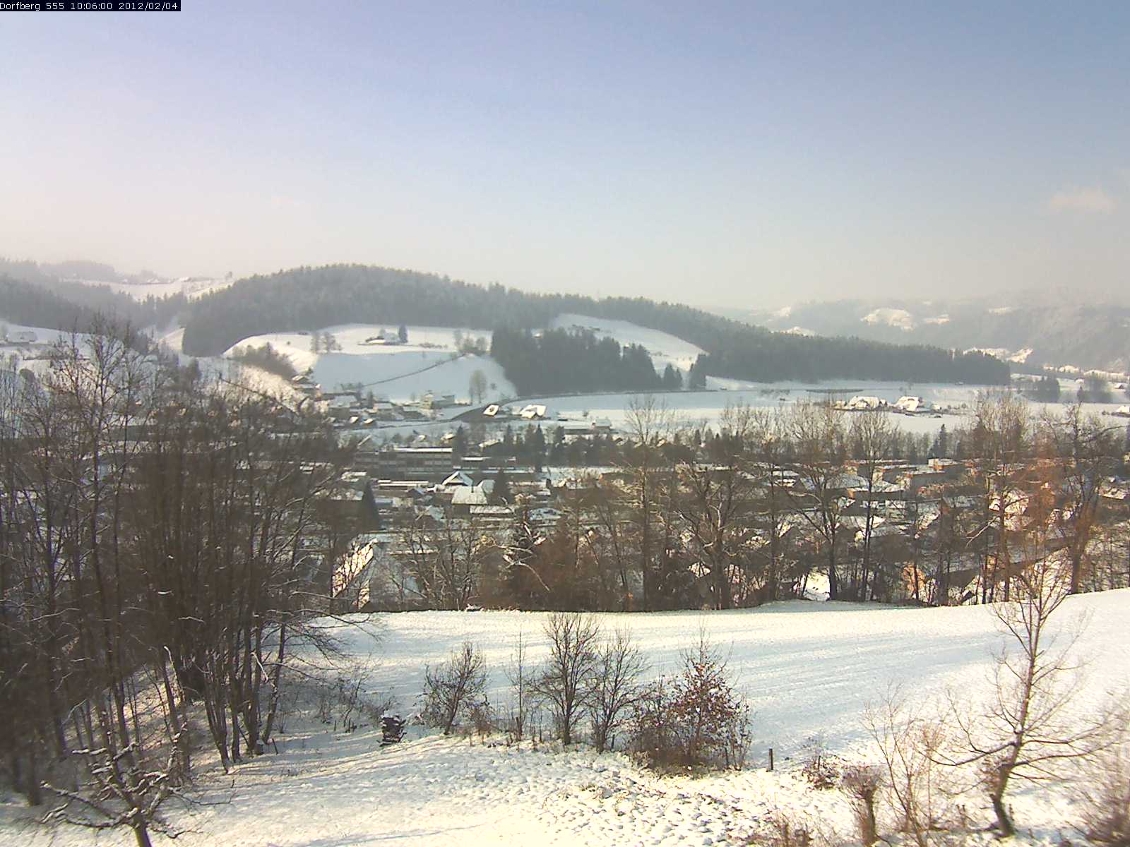 Webcam-Bild: Aussicht vom Dorfberg in Langnau 20120204-100600
