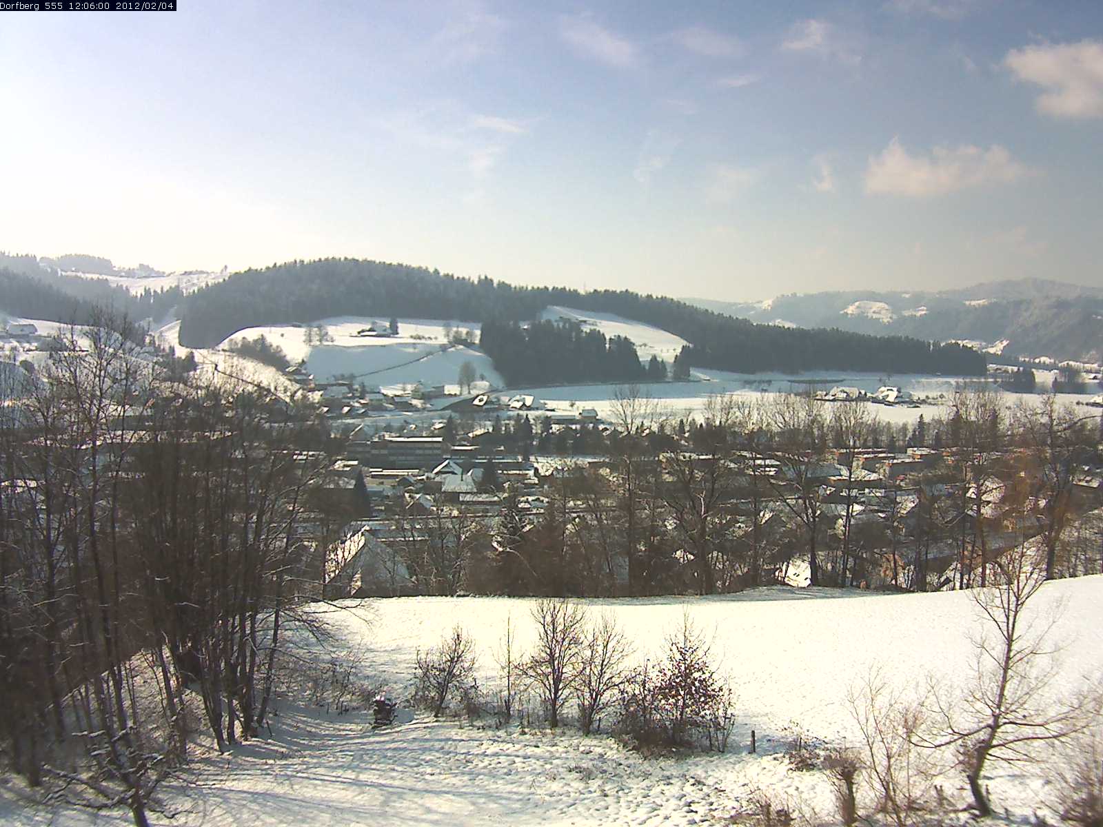 Webcam-Bild: Aussicht vom Dorfberg in Langnau 20120204-120600