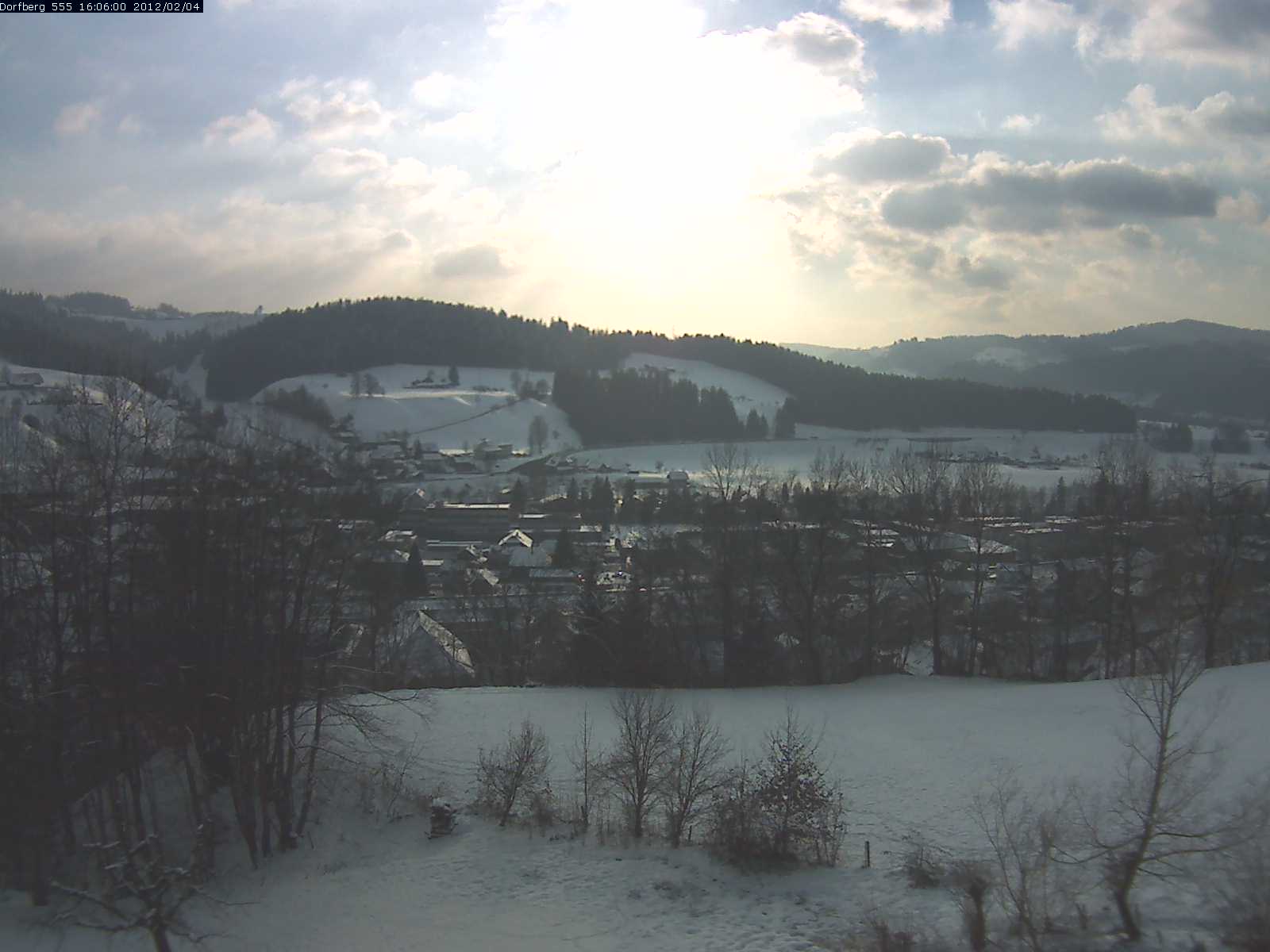 Webcam-Bild: Aussicht vom Dorfberg in Langnau 20120204-160600