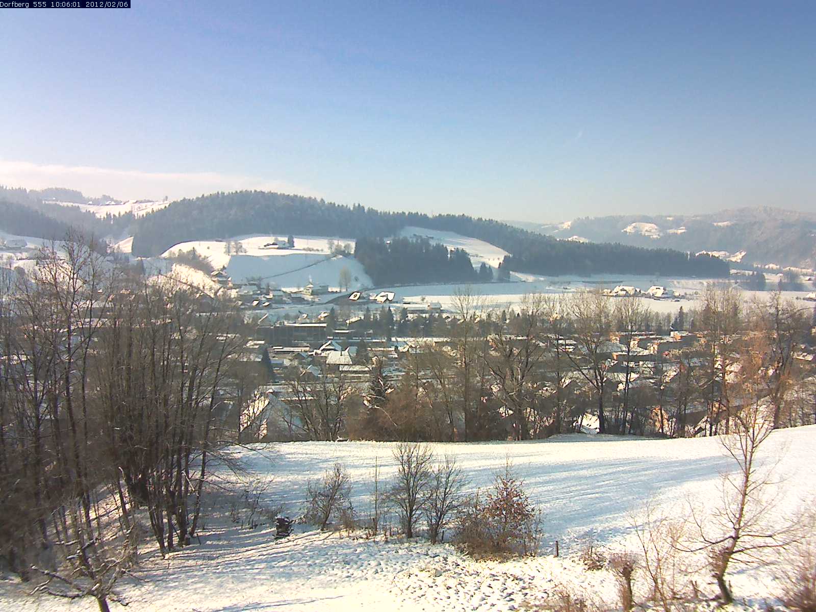Webcam-Bild: Aussicht vom Dorfberg in Langnau 20120206-100600