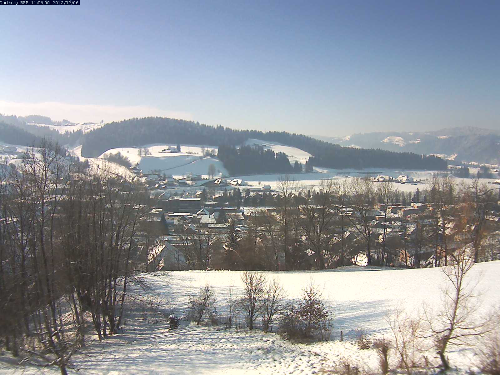 Webcam-Bild: Aussicht vom Dorfberg in Langnau 20120206-110600