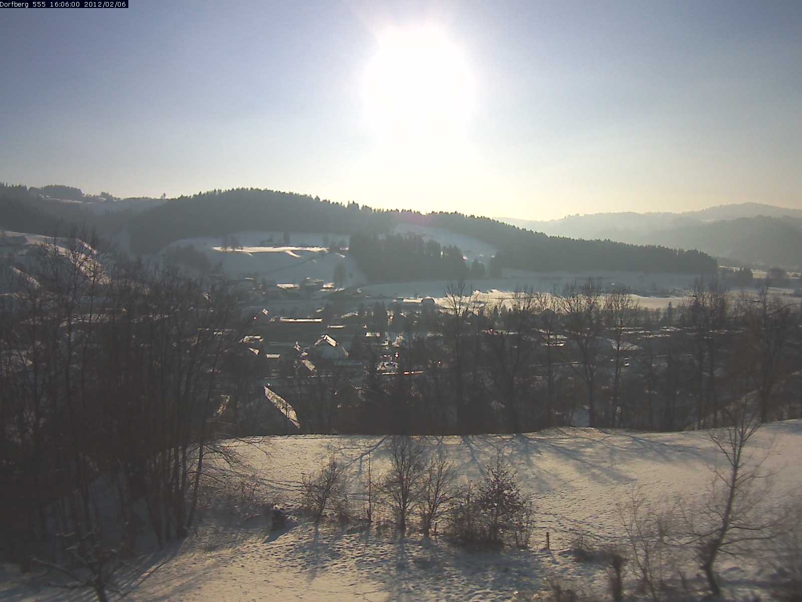 Webcam-Bild: Aussicht vom Dorfberg in Langnau 20120206-160600