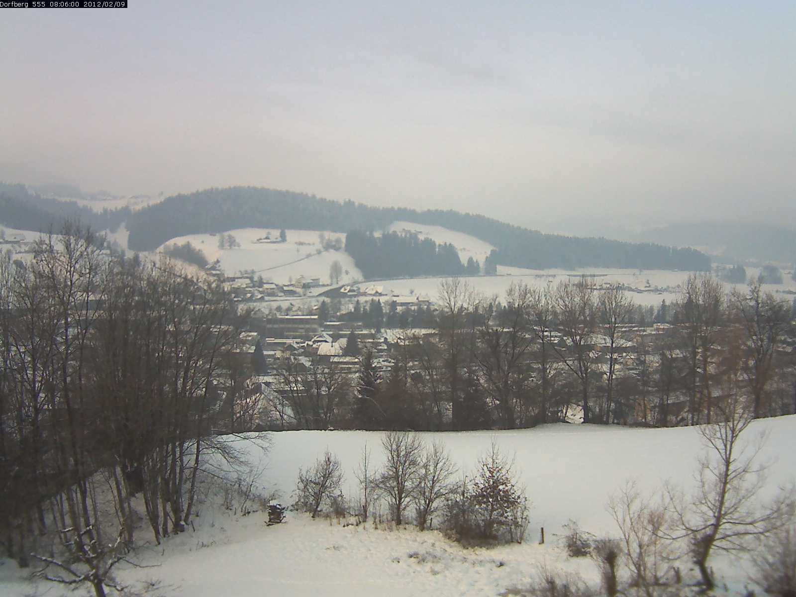 Webcam-Bild: Aussicht vom Dorfberg in Langnau 20120209-080600