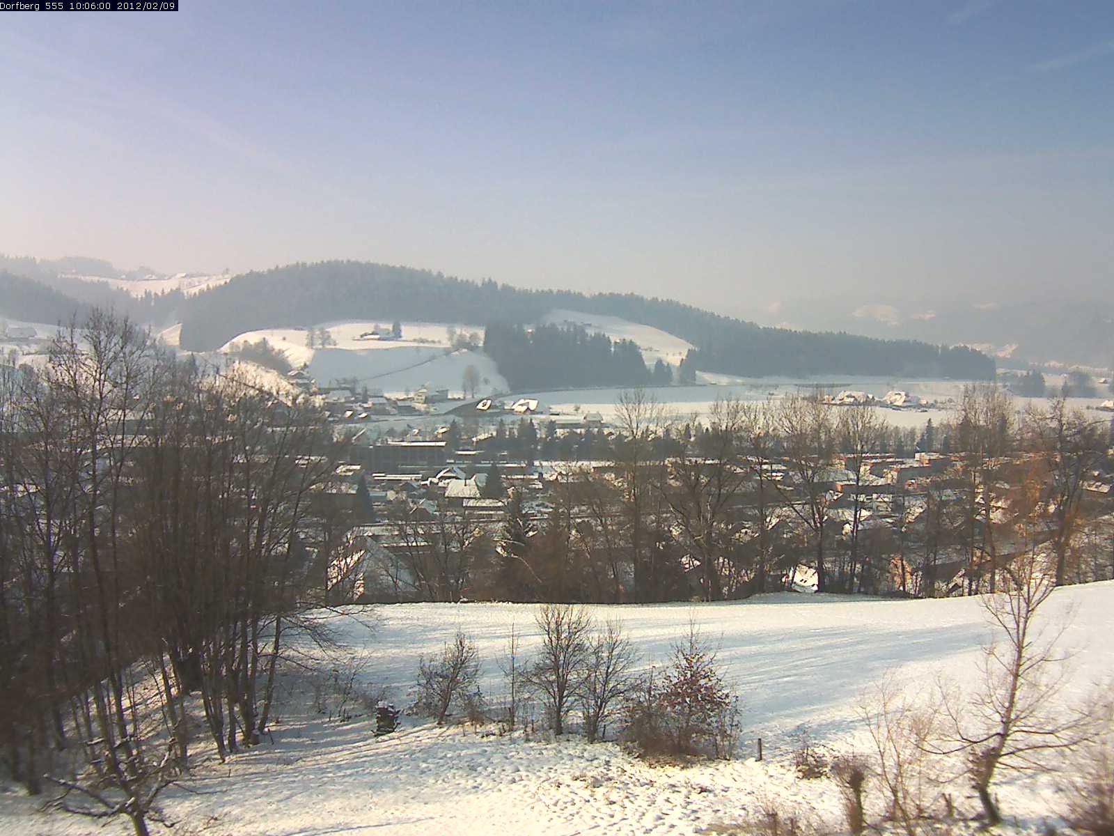 Webcam-Bild: Aussicht vom Dorfberg in Langnau 20120209-100600