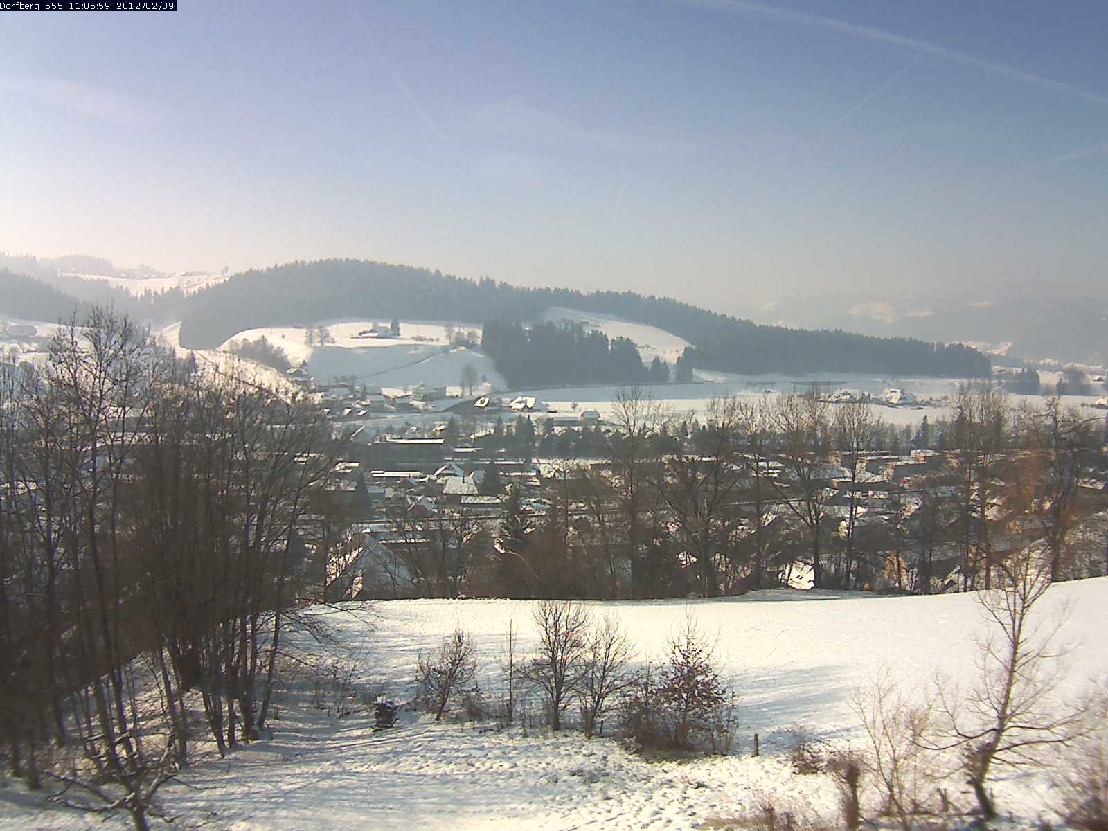 Webcam-Bild: Aussicht vom Dorfberg in Langnau 20120209-110600