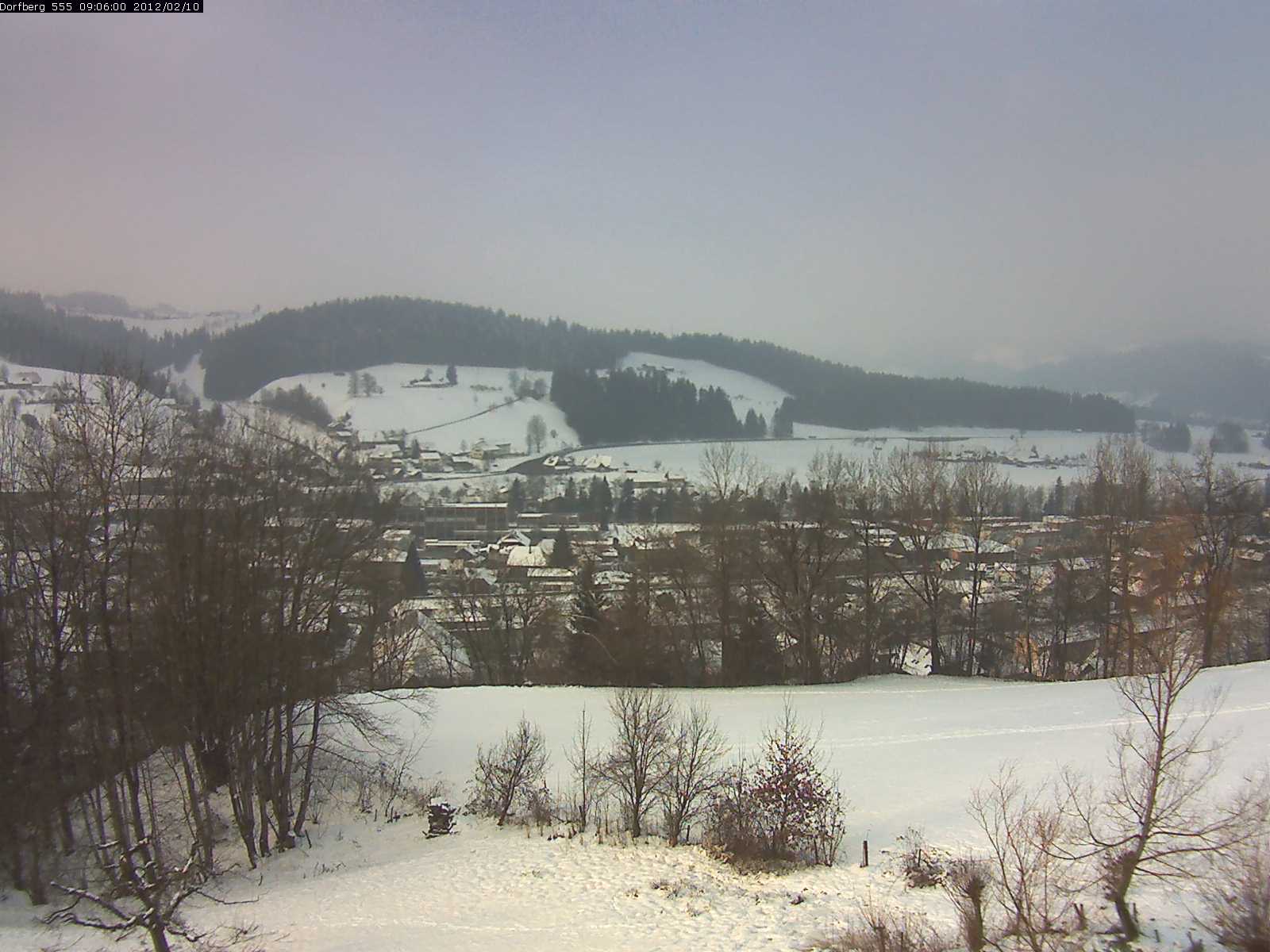 Webcam-Bild: Aussicht vom Dorfberg in Langnau 20120210-090600