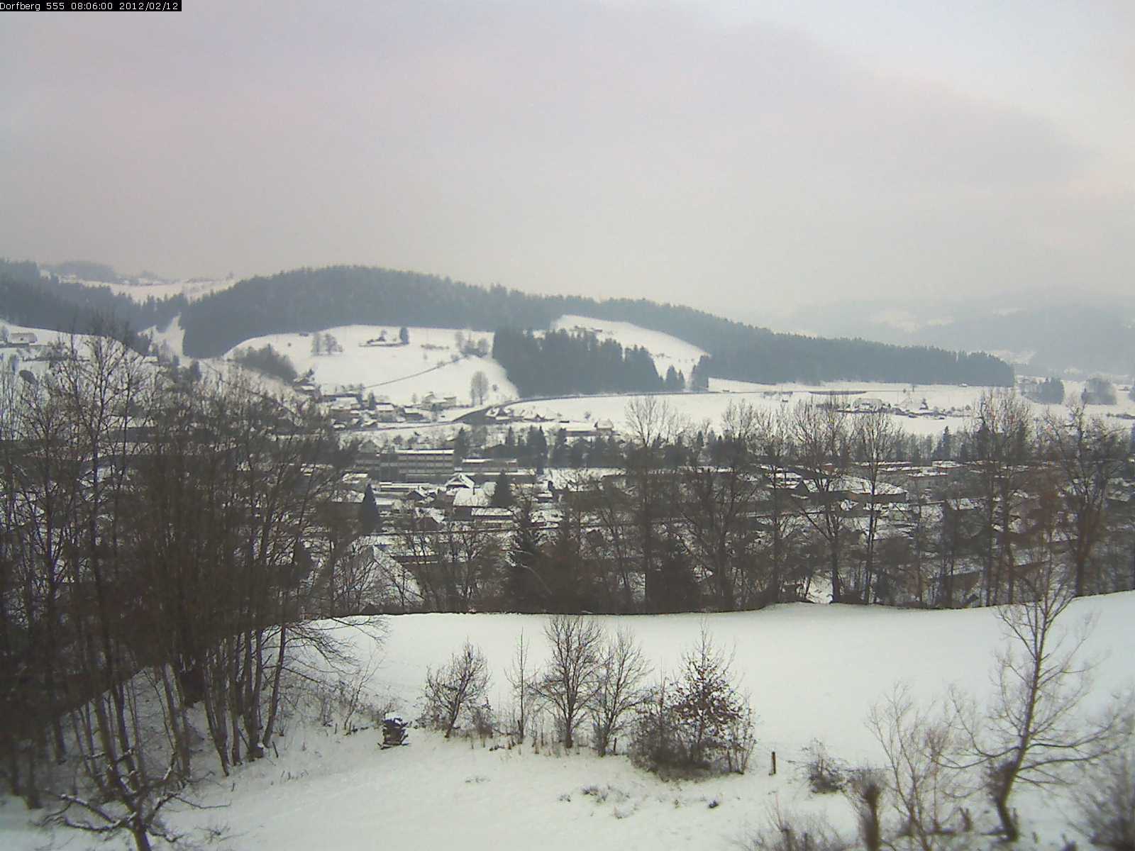 Webcam-Bild: Aussicht vom Dorfberg in Langnau 20120212-080600