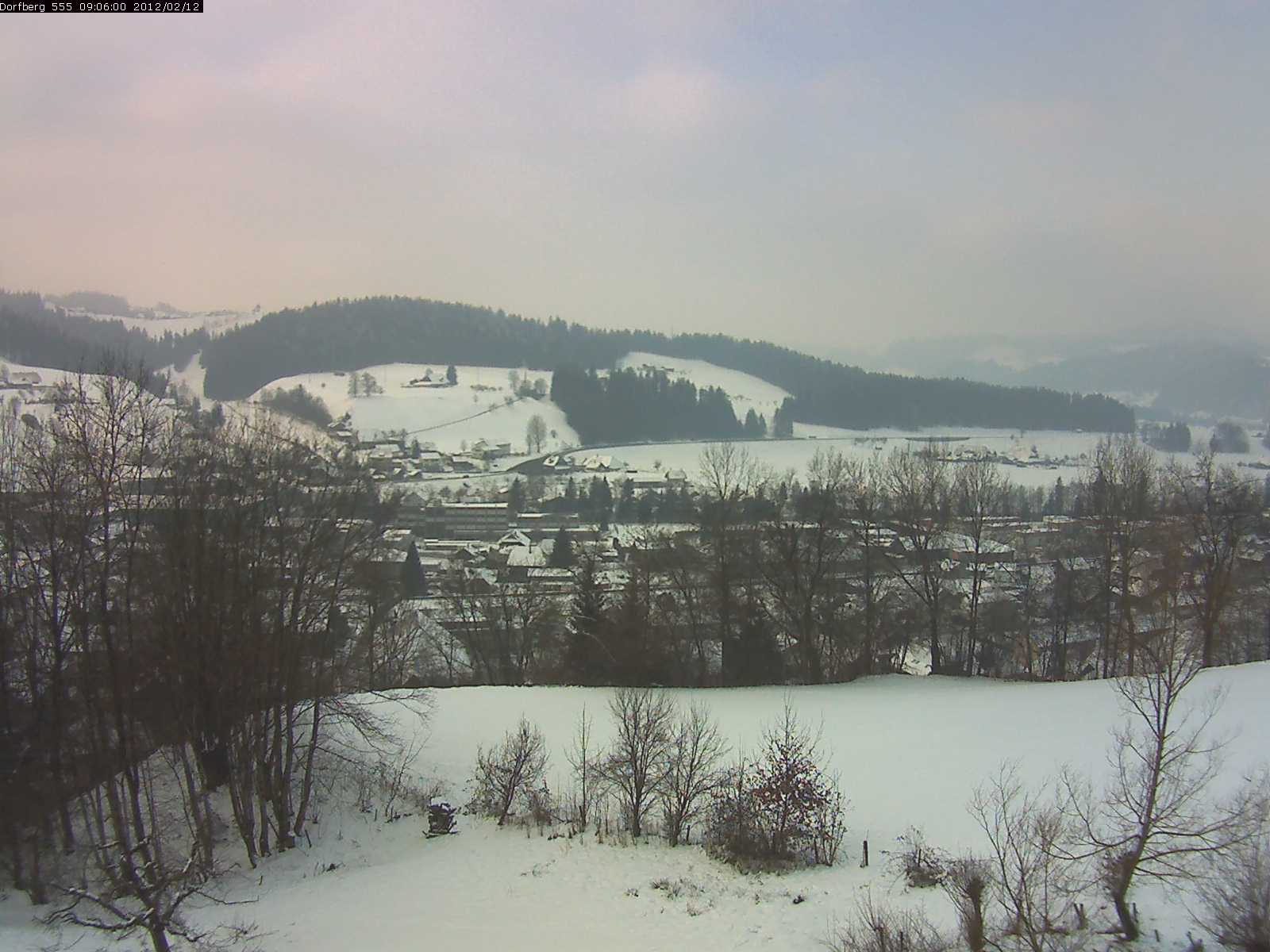 Webcam-Bild: Aussicht vom Dorfberg in Langnau 20120212-090600