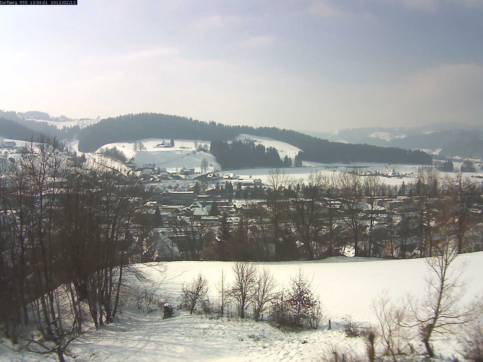 Webcam-Bild: Aussicht vom Dorfberg in Langnau 20120212-120600