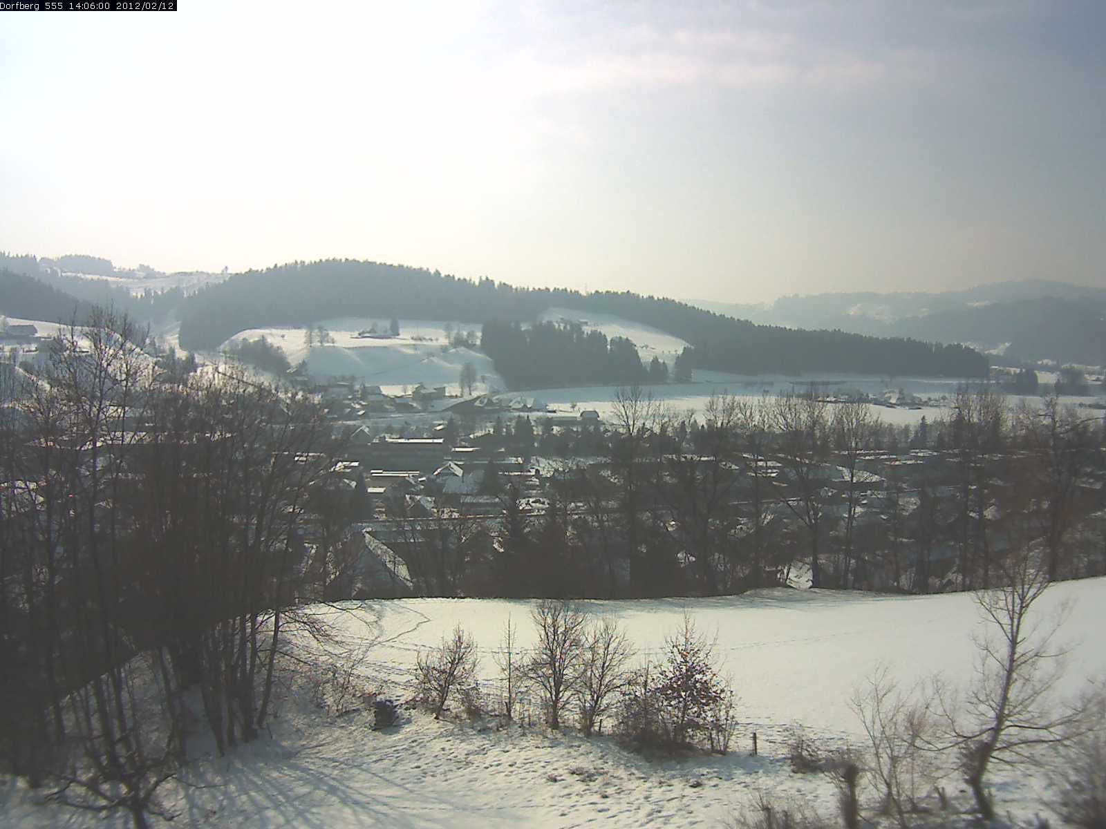 Webcam-Bild: Aussicht vom Dorfberg in Langnau 20120212-140600