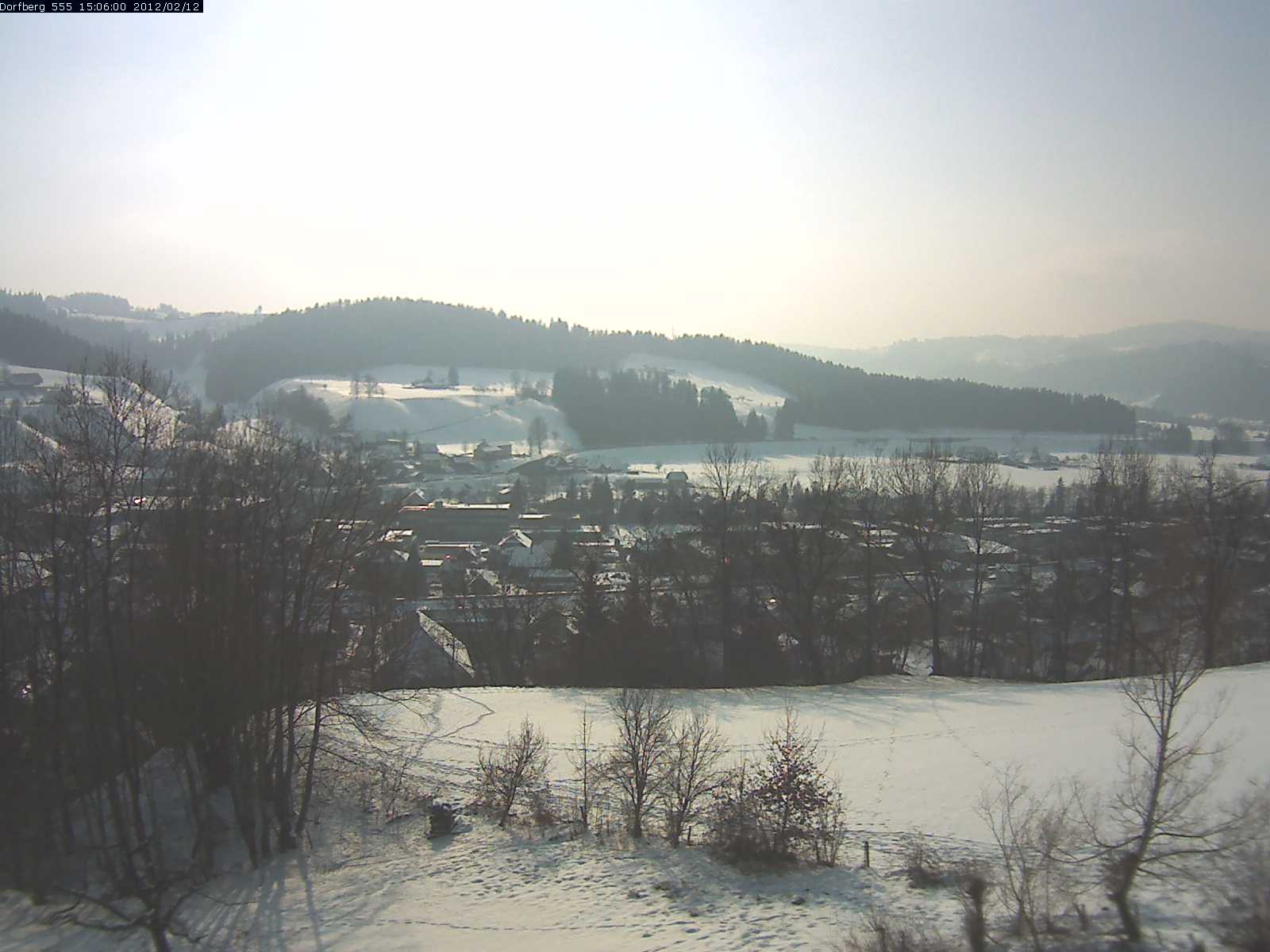 Webcam-Bild: Aussicht vom Dorfberg in Langnau 20120212-150600