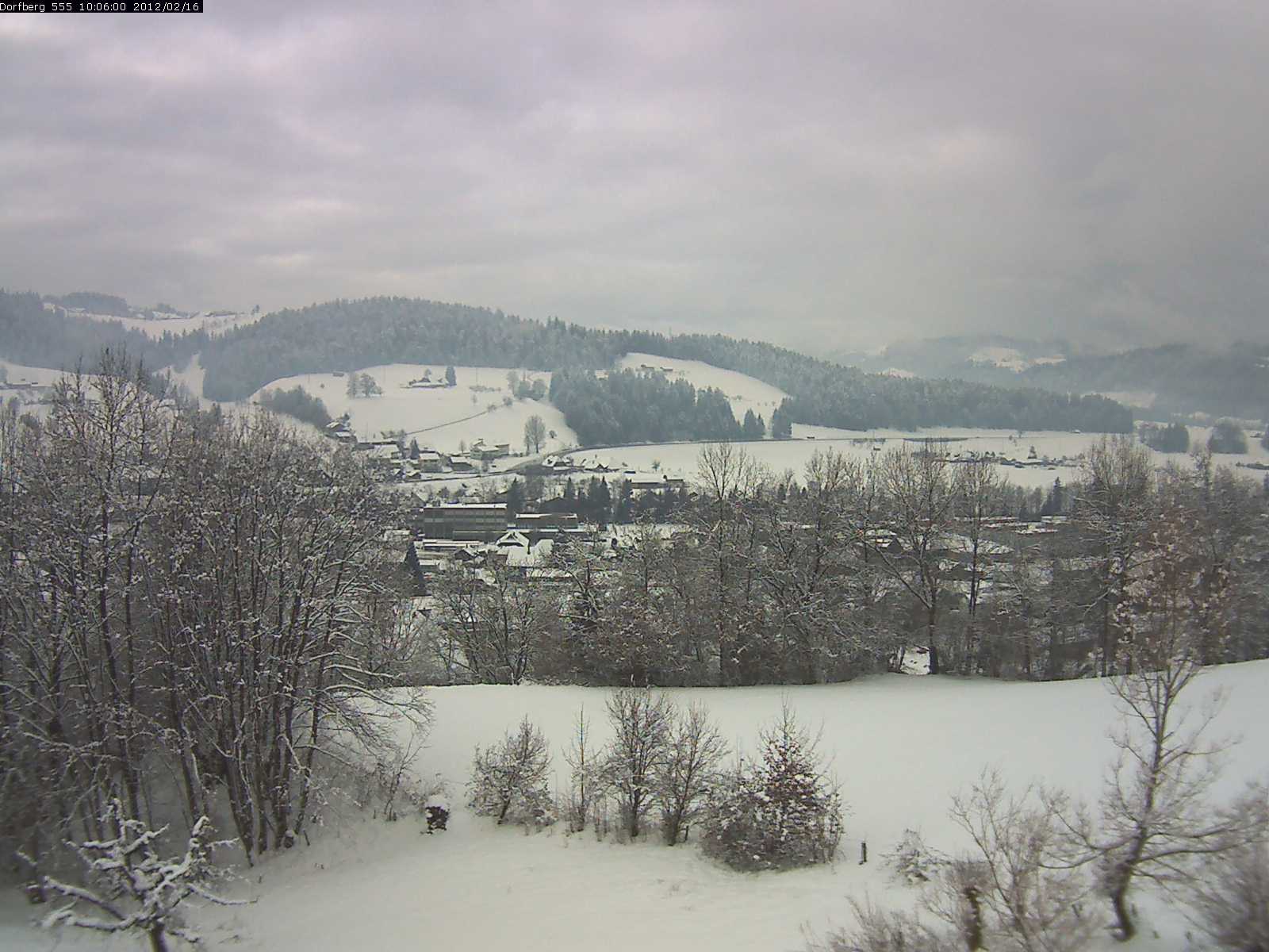 Webcam-Bild: Aussicht vom Dorfberg in Langnau 20120216-100600