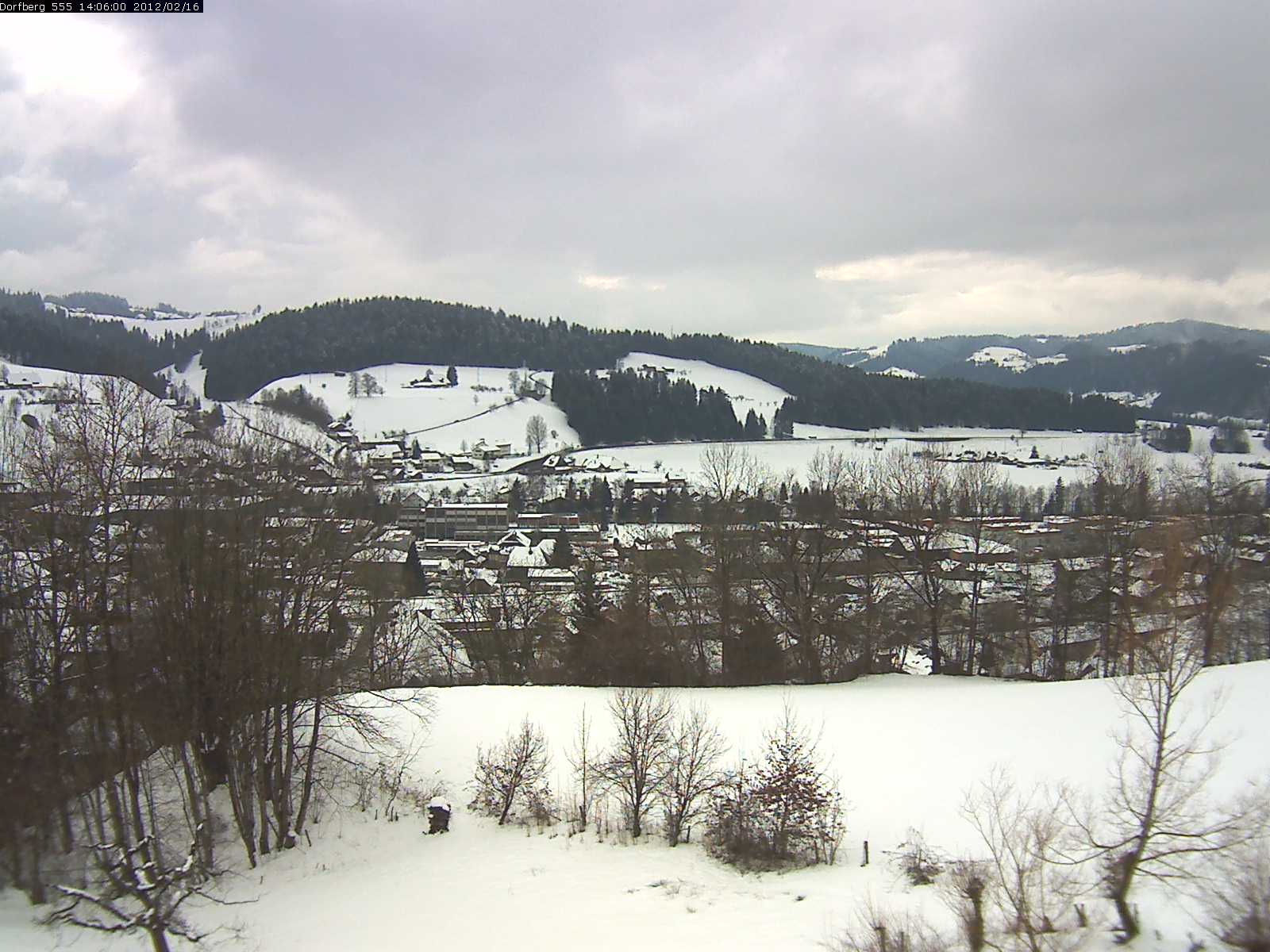 Webcam-Bild: Aussicht vom Dorfberg in Langnau 20120216-140600