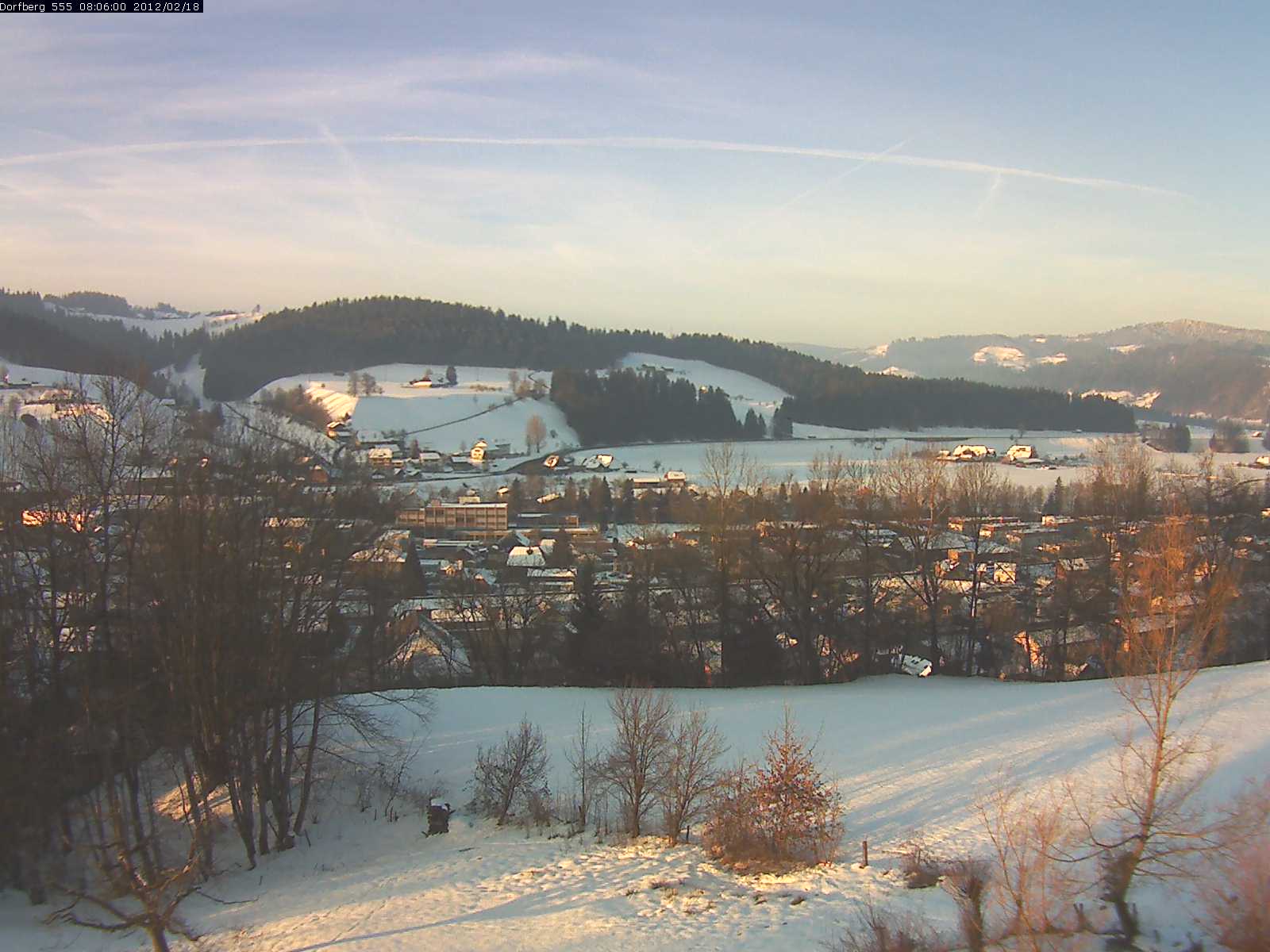 Webcam-Bild: Aussicht vom Dorfberg in Langnau 20120218-080600