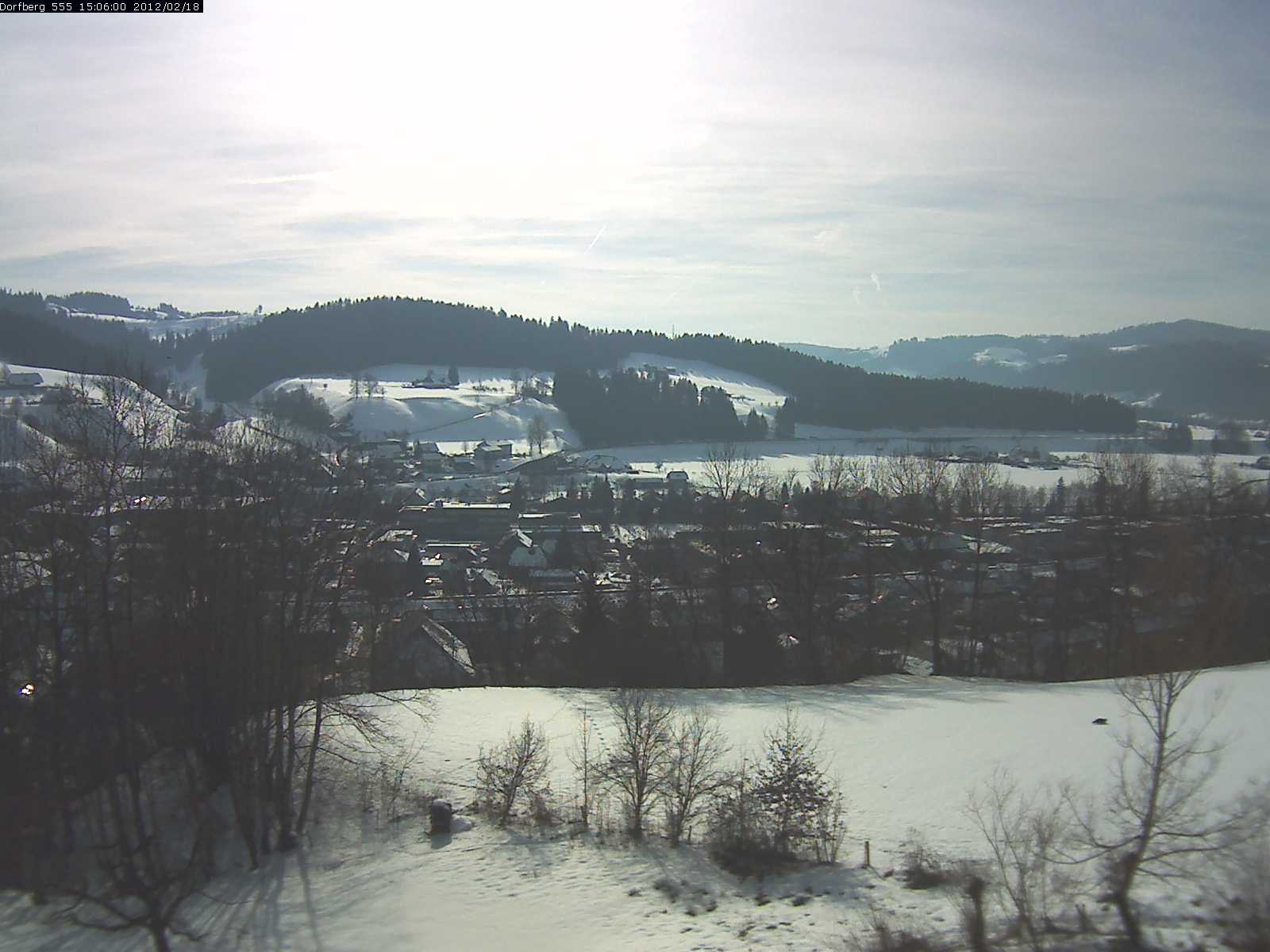 Webcam-Bild: Aussicht vom Dorfberg in Langnau 20120218-150600