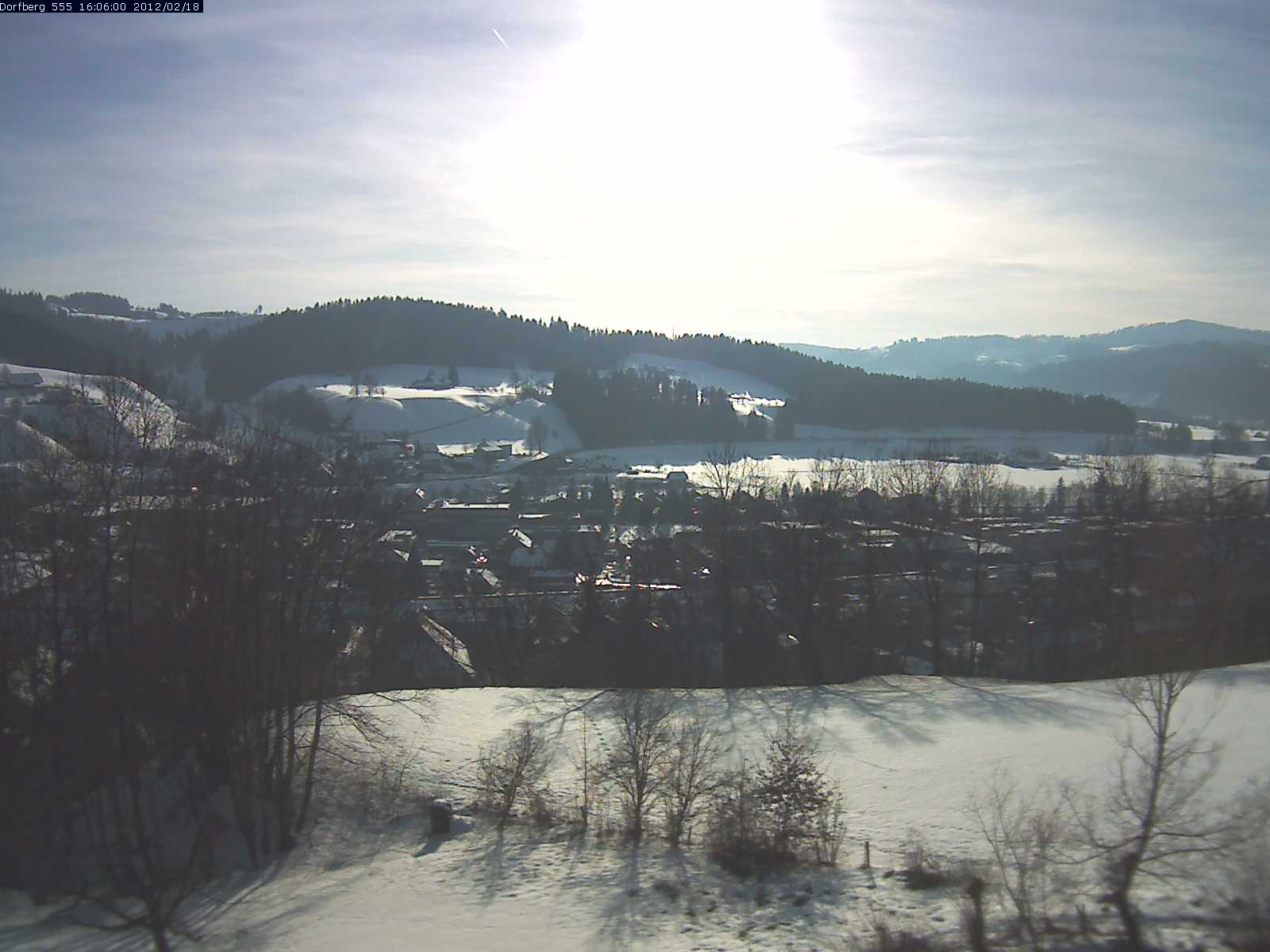 Webcam-Bild: Aussicht vom Dorfberg in Langnau 20120218-160600