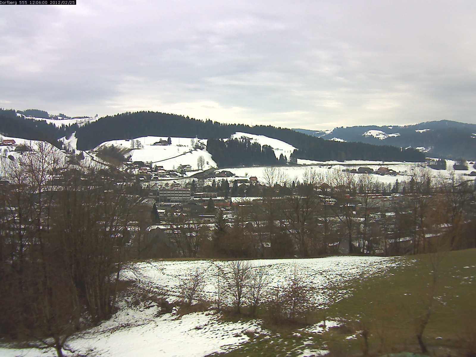 Webcam-Bild: Aussicht vom Dorfberg in Langnau 20120225-120600