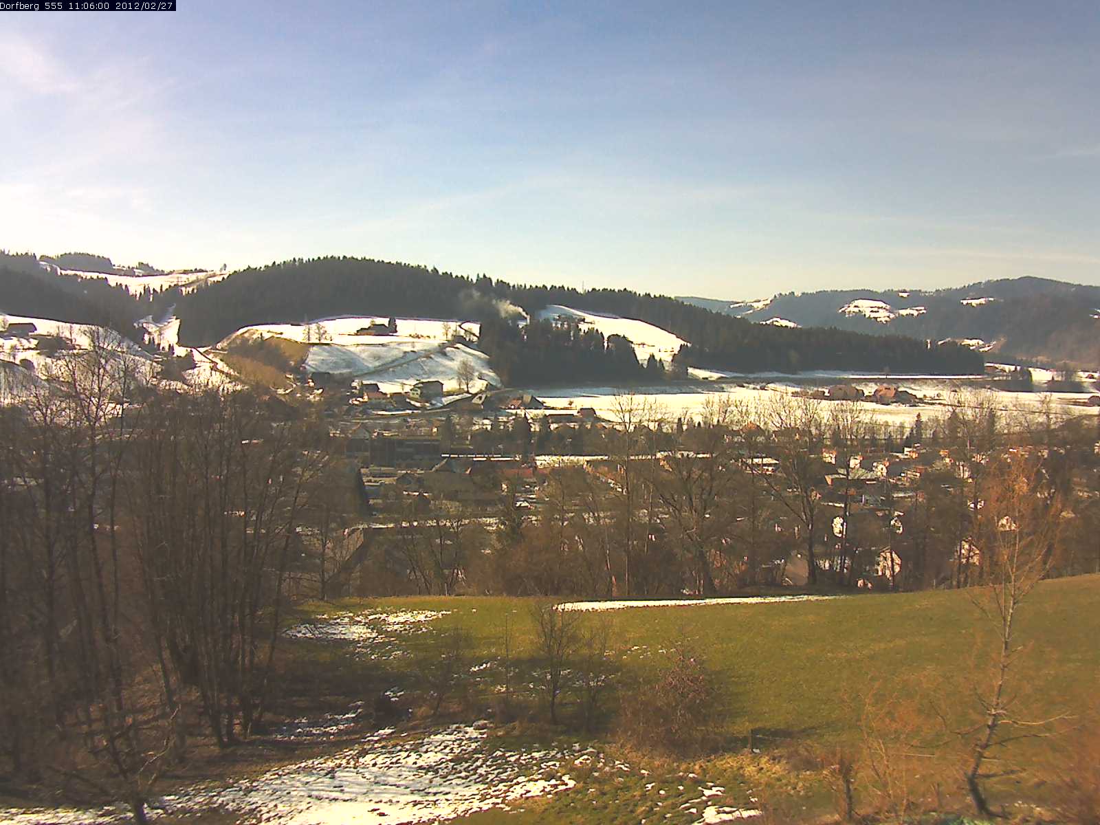 Webcam-Bild: Aussicht vom Dorfberg in Langnau 20120227-110600