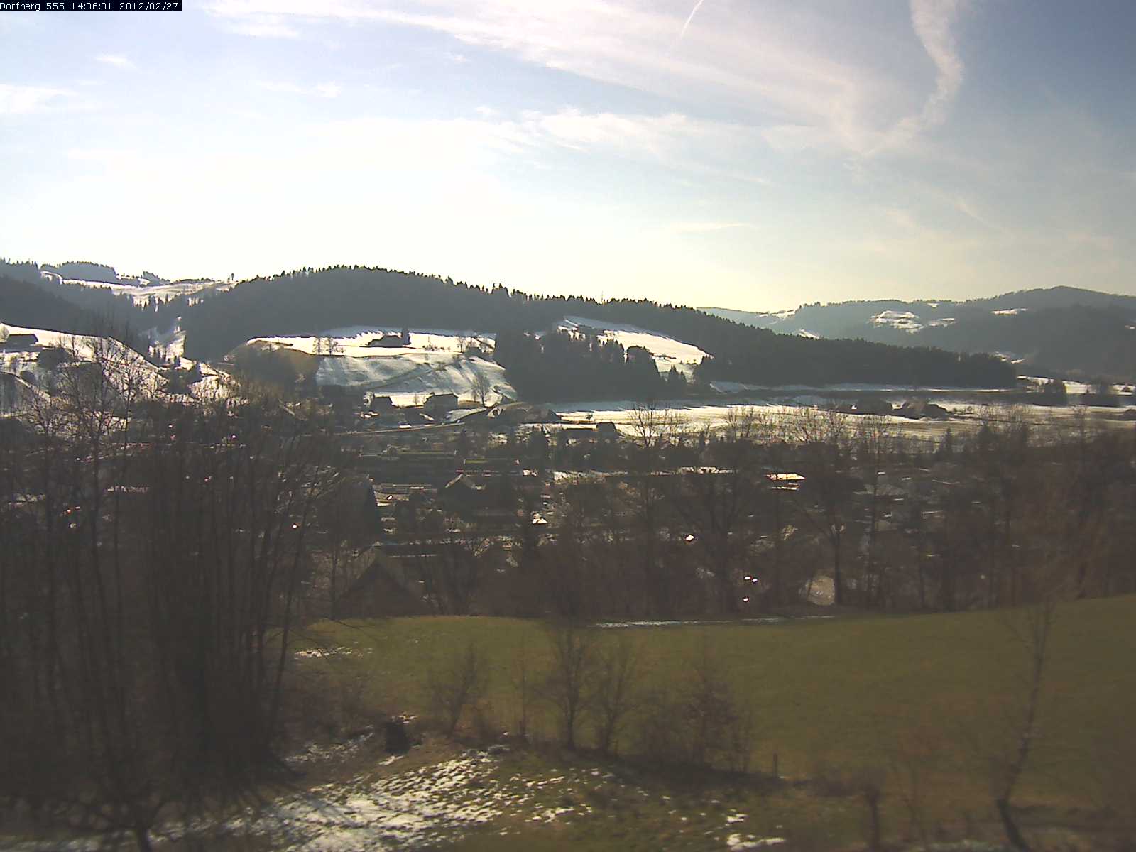 Webcam-Bild: Aussicht vom Dorfberg in Langnau 20120227-140600