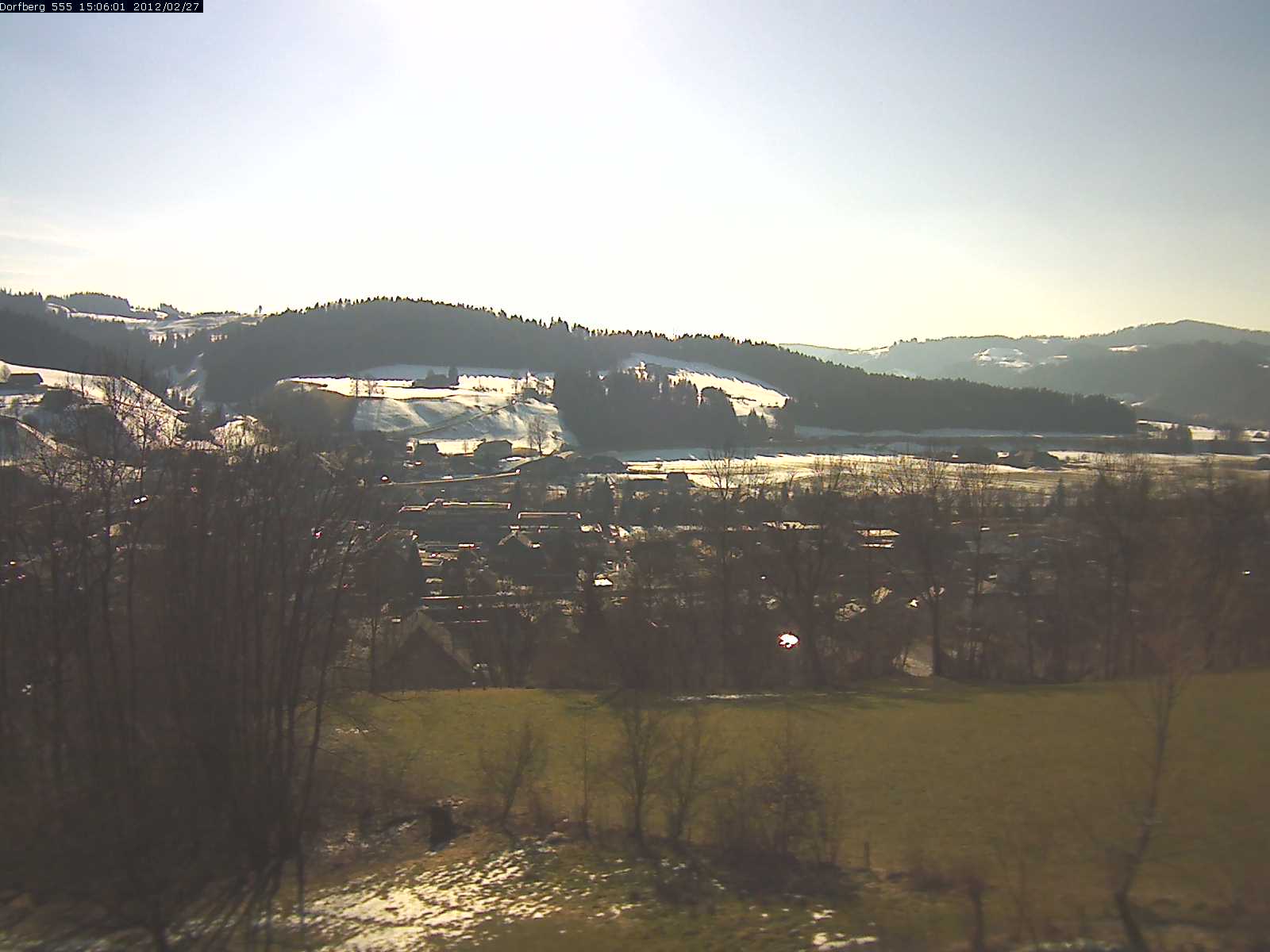 Webcam-Bild: Aussicht vom Dorfberg in Langnau 20120227-150600