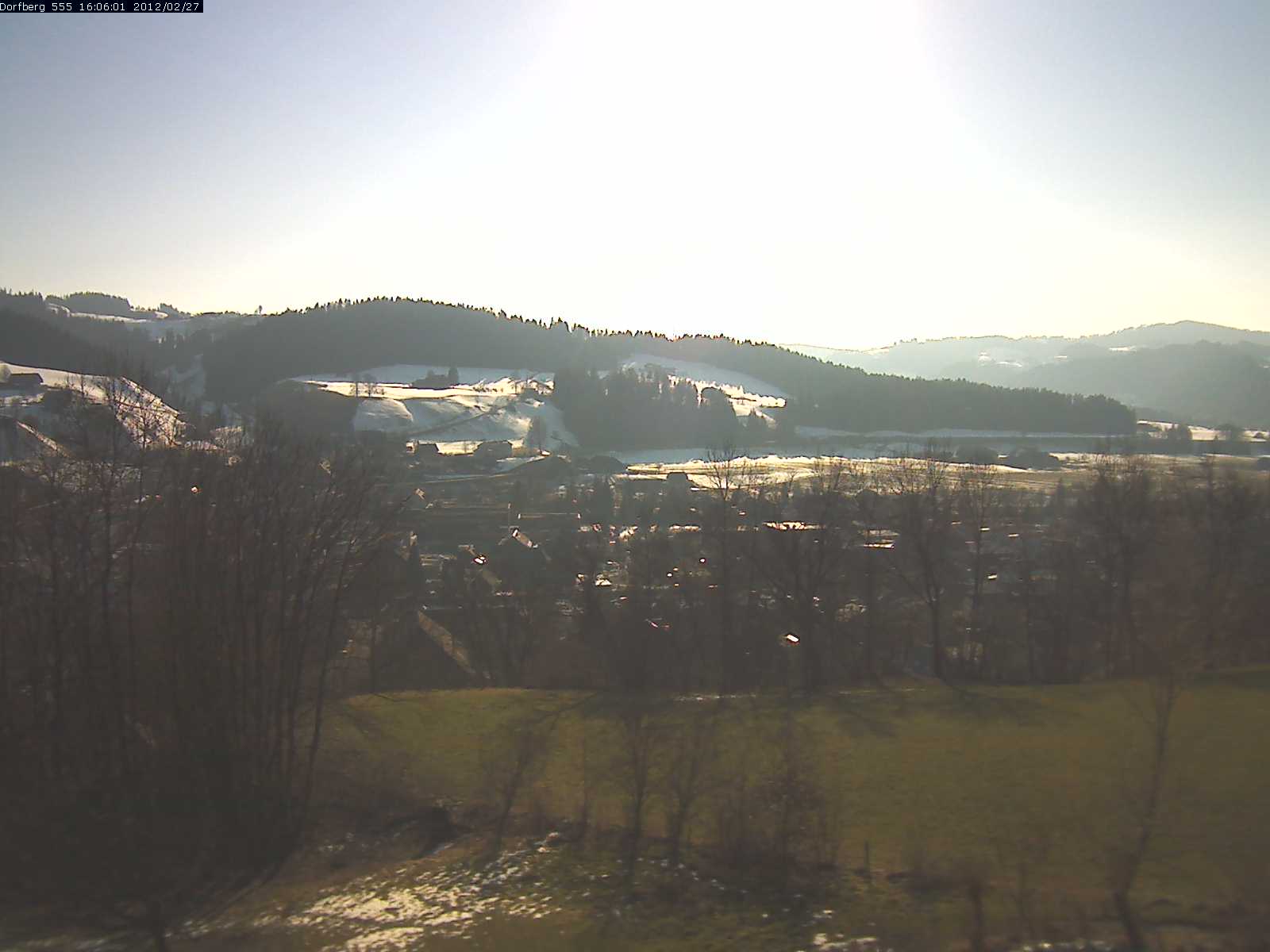 Webcam-Bild: Aussicht vom Dorfberg in Langnau 20120227-160600