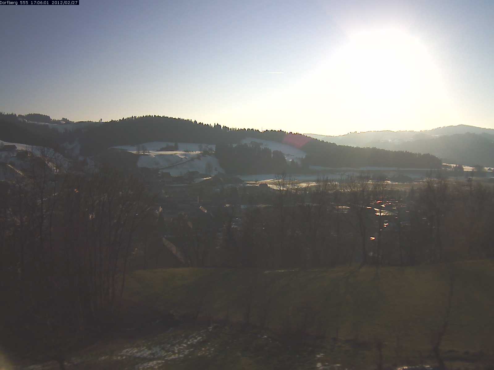 Webcam-Bild: Aussicht vom Dorfberg in Langnau 20120227-170600