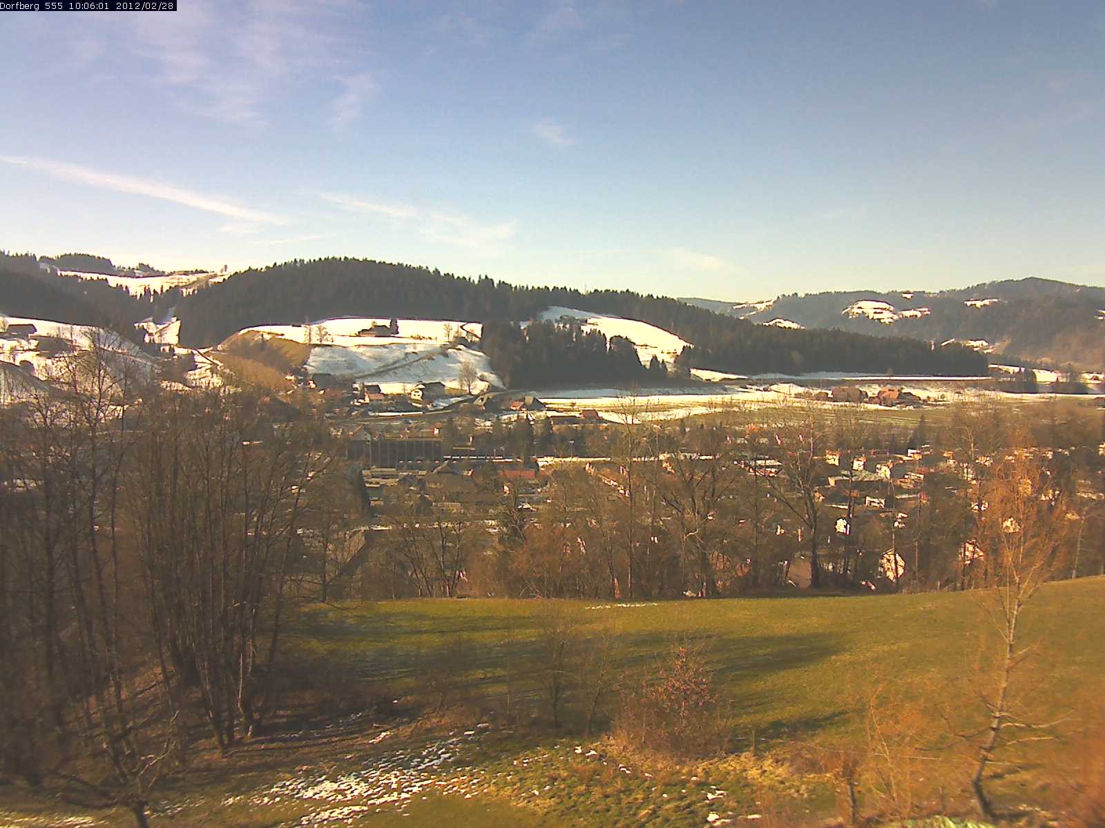 Webcam-Bild: Aussicht vom Dorfberg in Langnau 20120228-100601