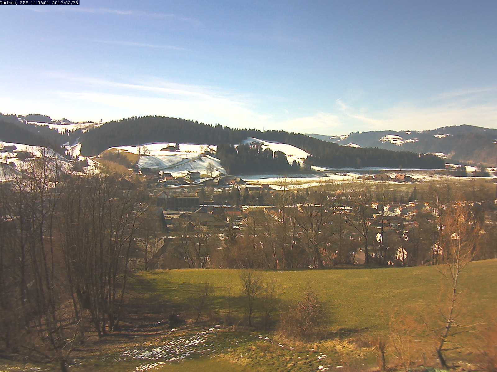 Webcam-Bild: Aussicht vom Dorfberg in Langnau 20120228-110600