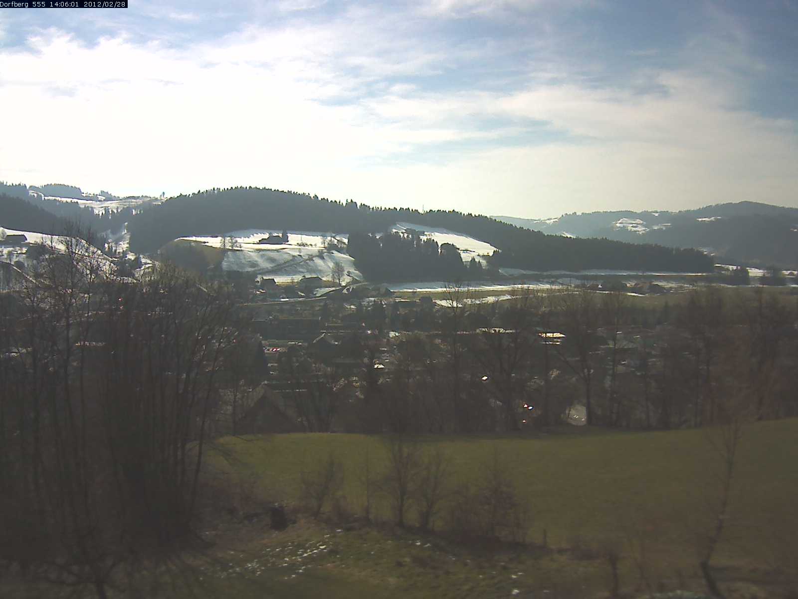Webcam-Bild: Aussicht vom Dorfberg in Langnau 20120228-140600