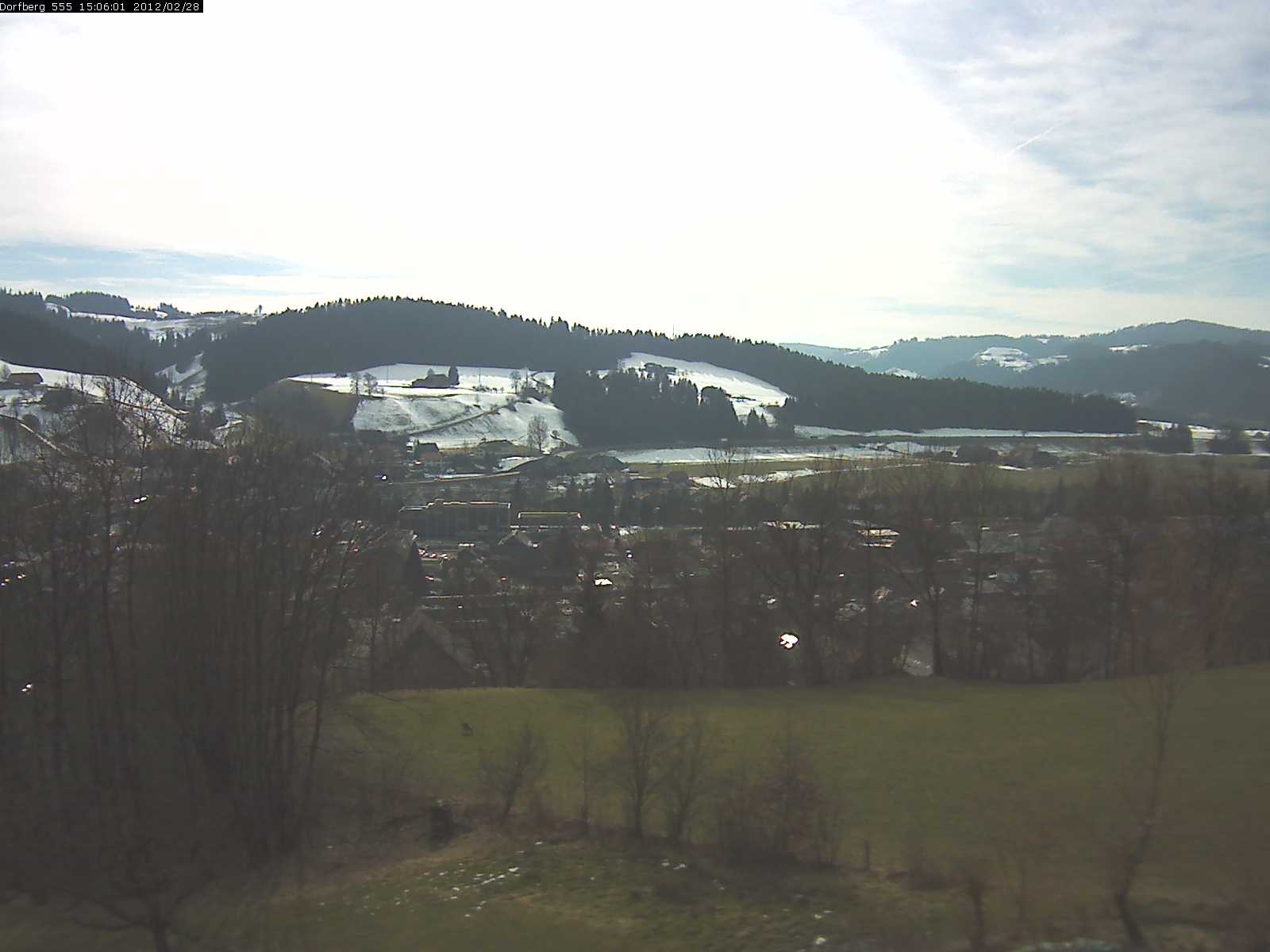 Webcam-Bild: Aussicht vom Dorfberg in Langnau 20120228-150600