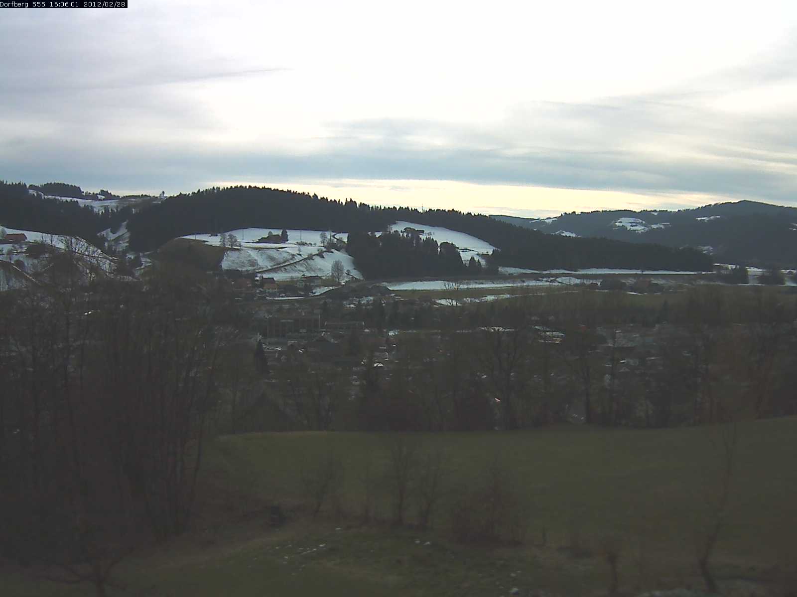 Webcam-Bild: Aussicht vom Dorfberg in Langnau 20120228-160600