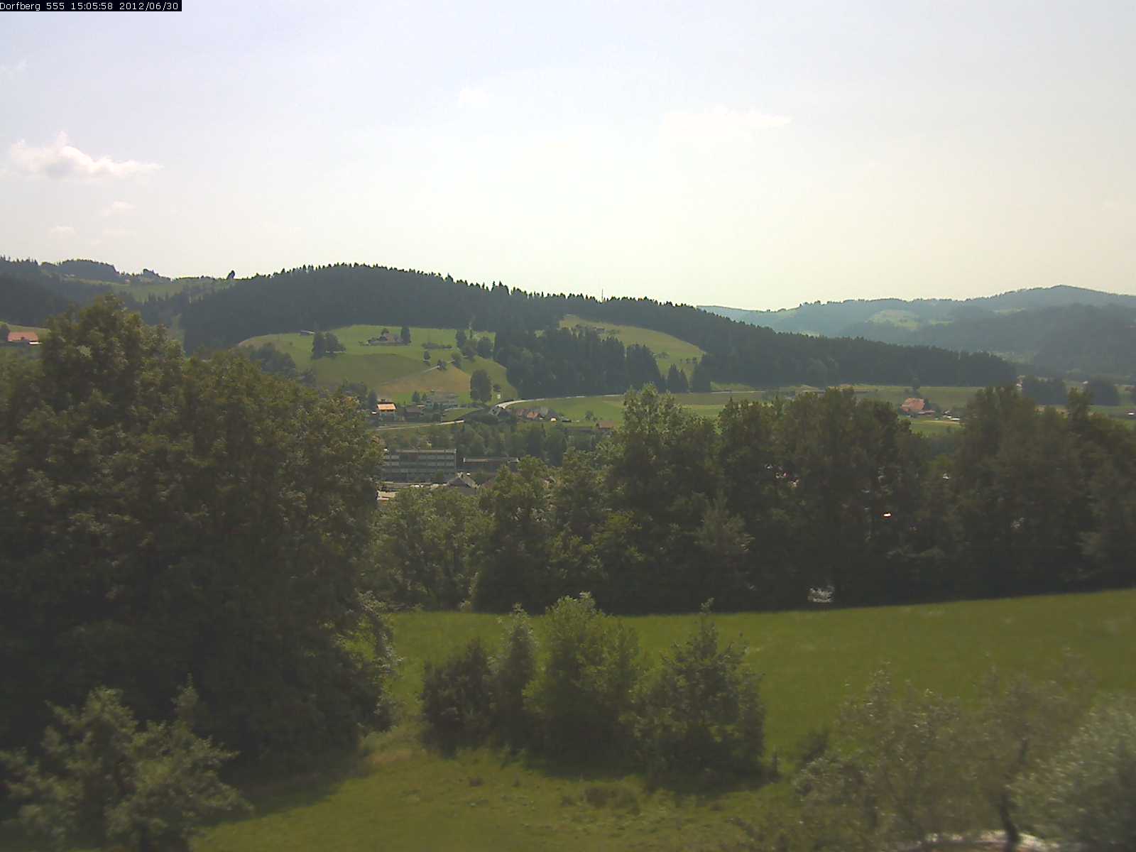 Webcam-Bild: Aussicht vom Dorfberg in Langnau 20120630-150600