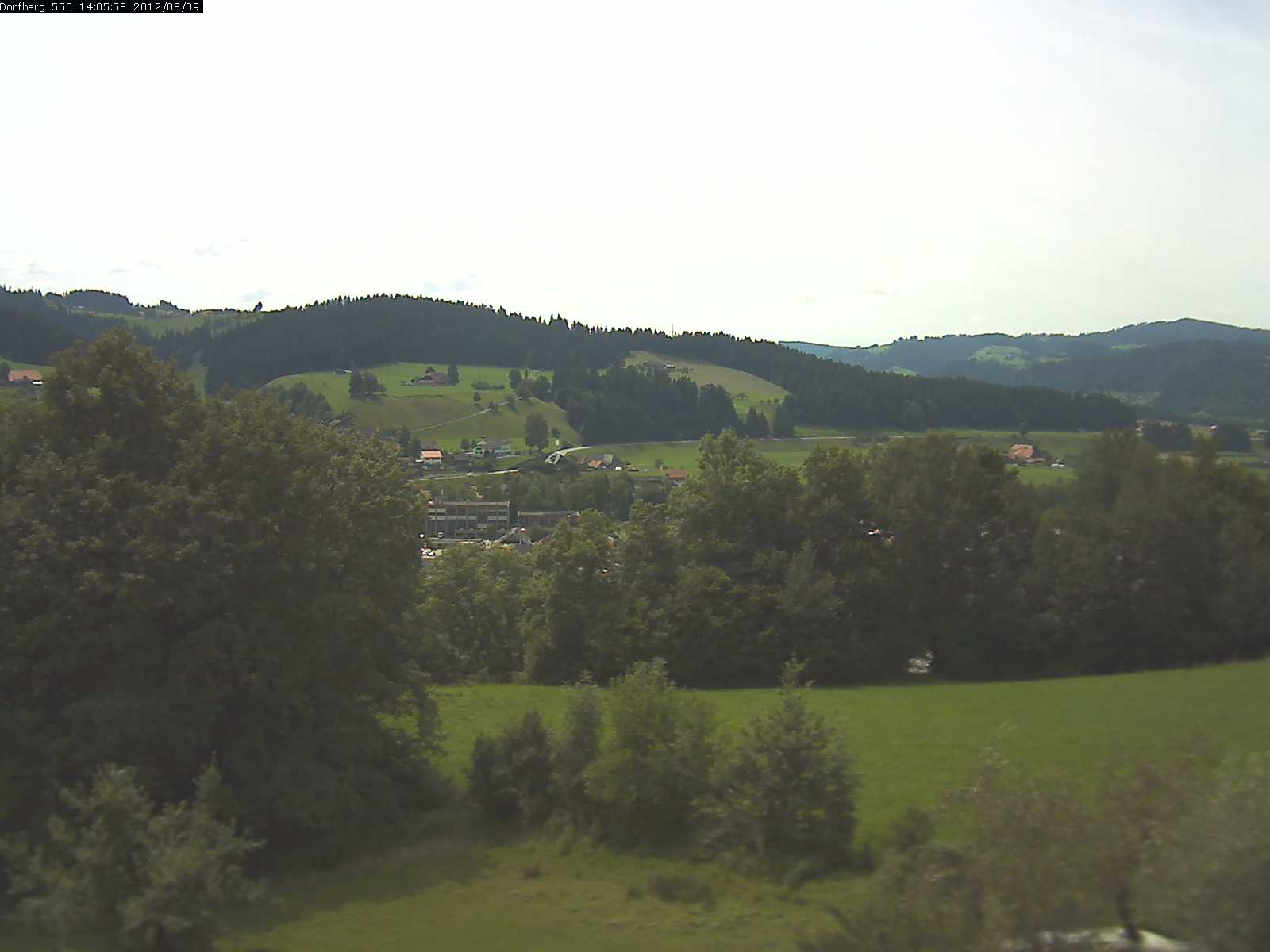 Webcam-Bild: Aussicht vom Dorfberg in Langnau 20120809-140600