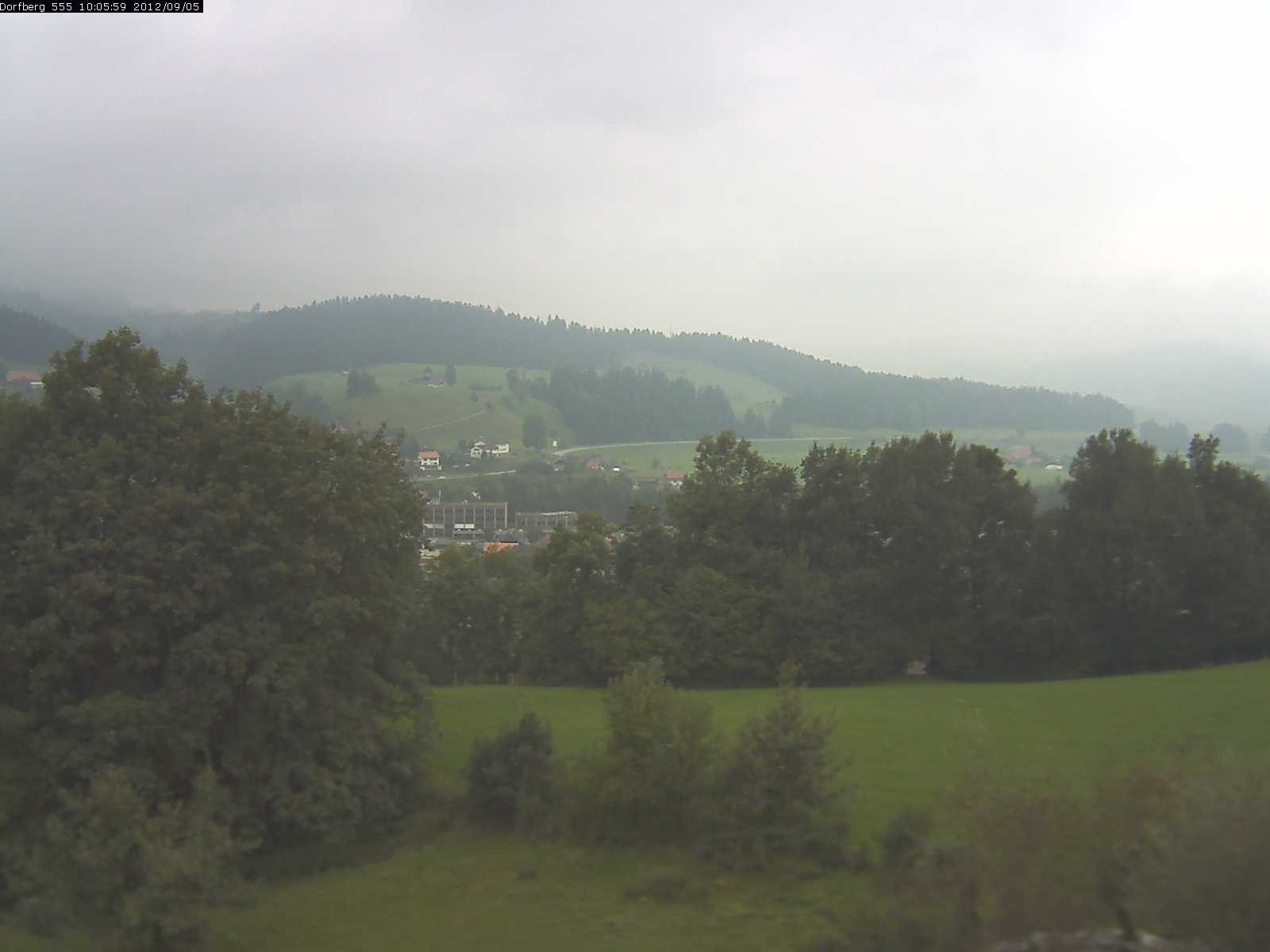 Webcam-Bild: Aussicht vom Dorfberg in Langnau 20120905-100600