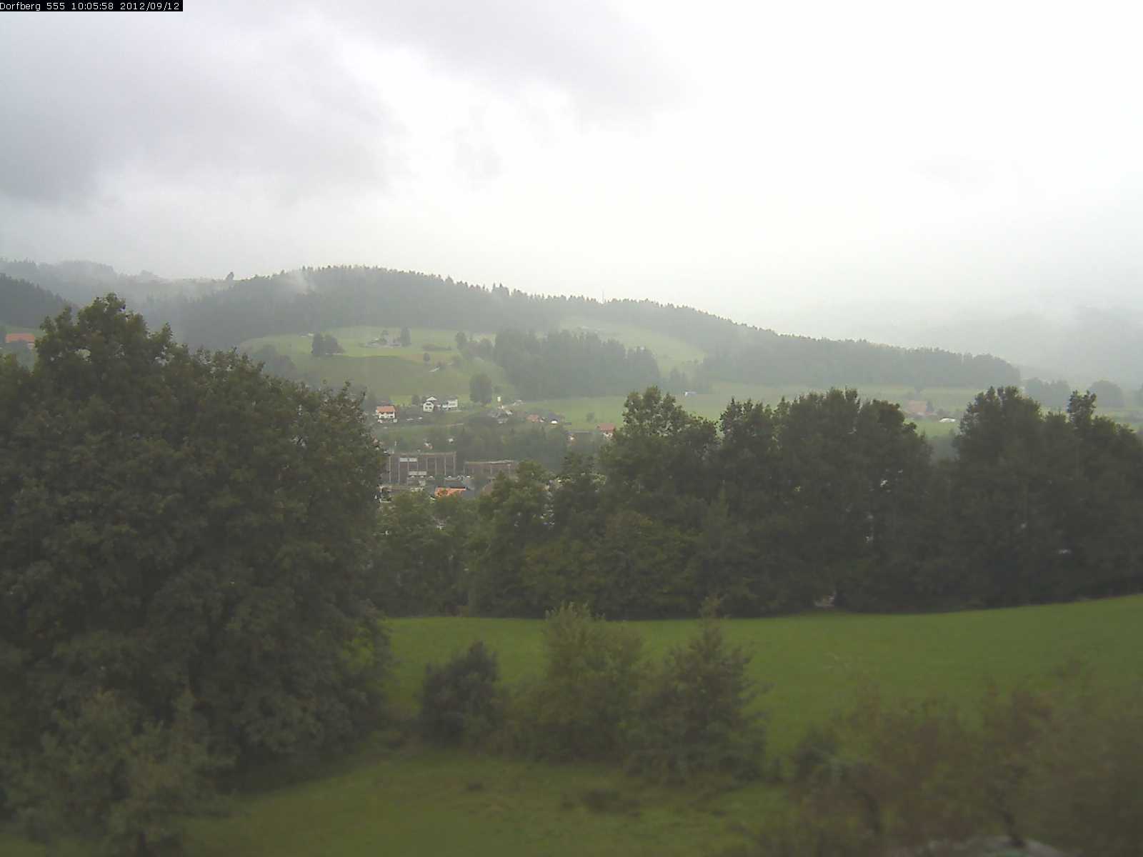 Webcam-Bild: Aussicht vom Dorfberg in Langnau 20120912-100600