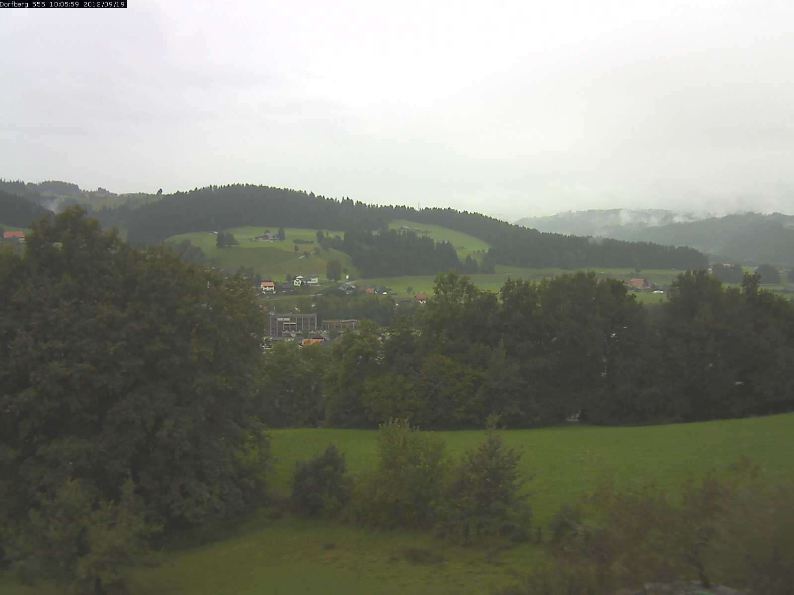 Webcam-Bild: Aussicht vom Dorfberg in Langnau 20120919-100600