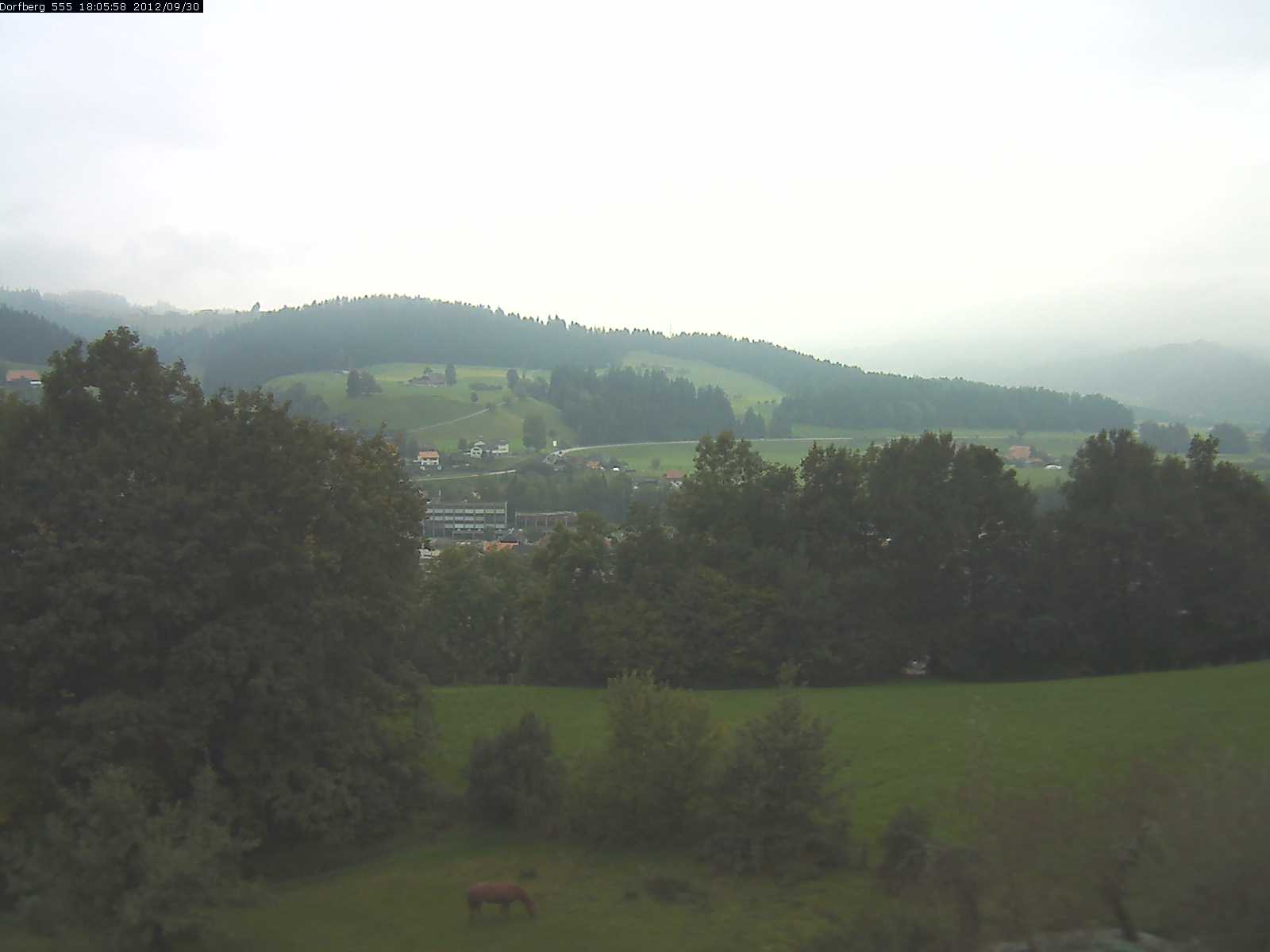Webcam-Bild: Aussicht vom Dorfberg in Langnau 20120930-180600