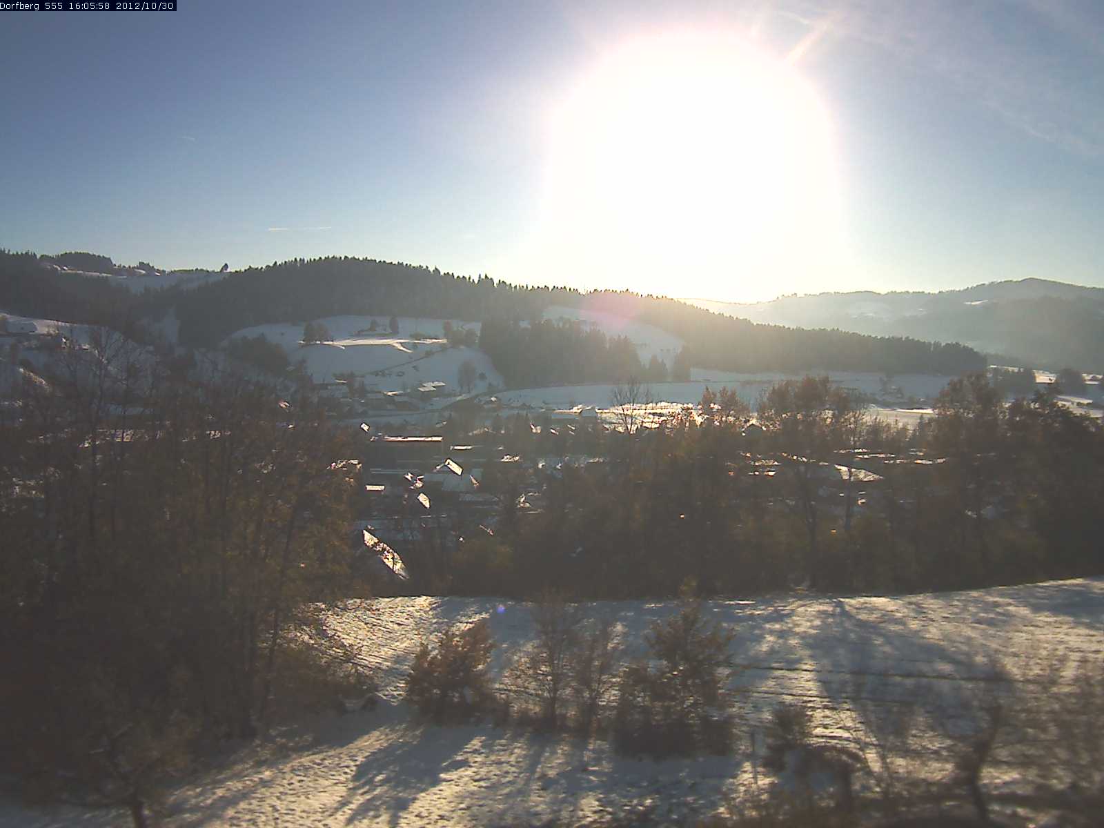 Webcam-Bild: Aussicht vom Dorfberg in Langnau 20121030-160600