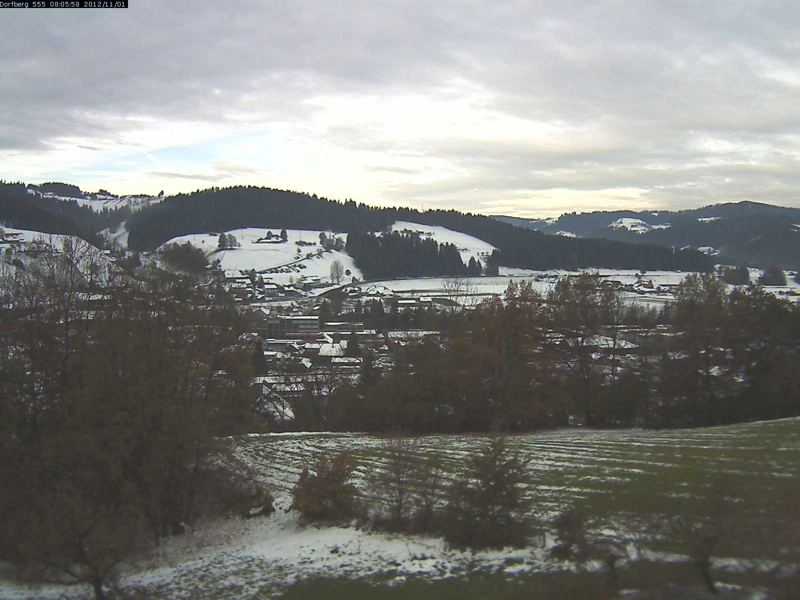Webcam-Bild: Aussicht vom Dorfberg in Langnau 20121101-080600