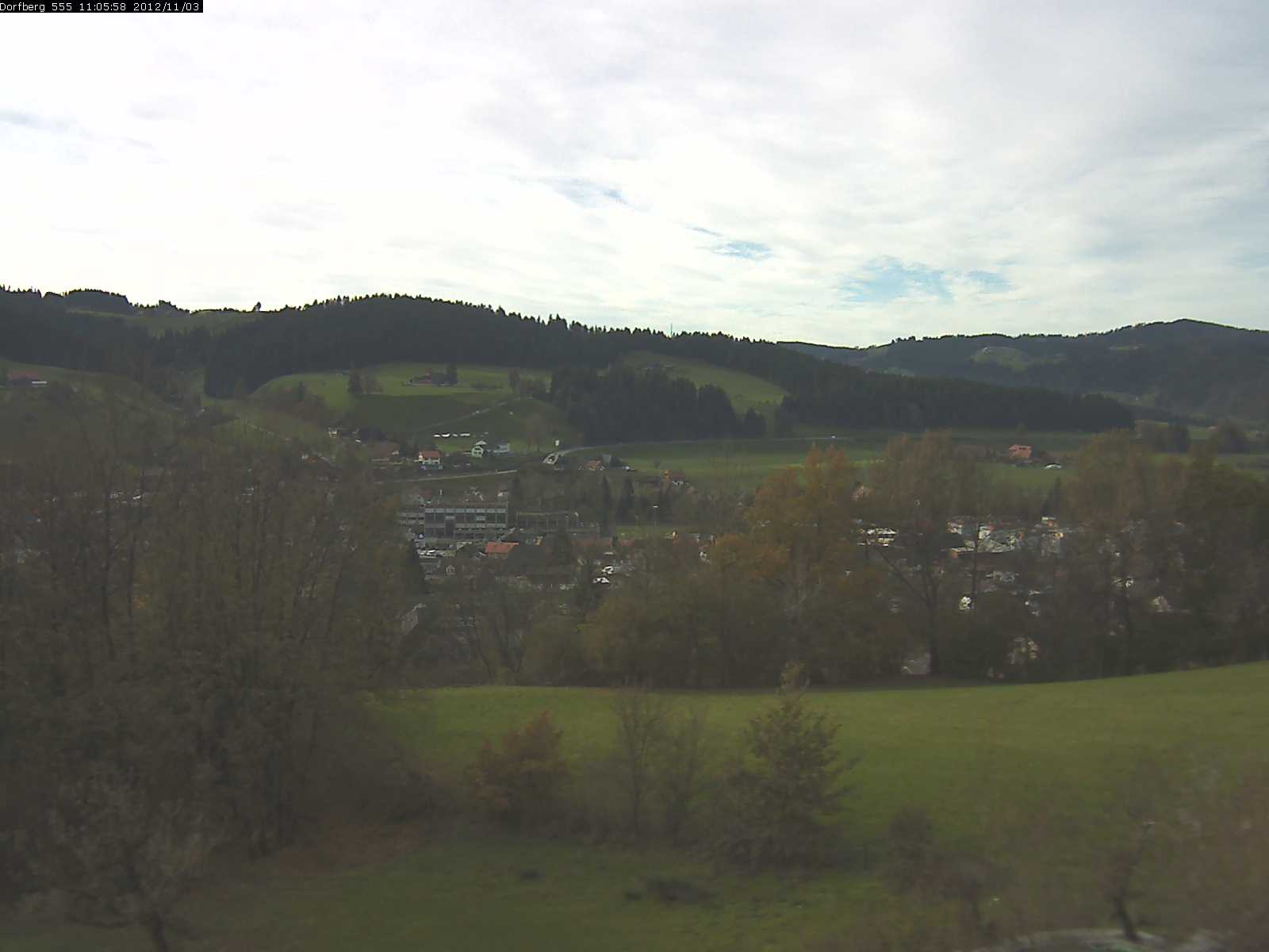 Webcam-Bild: Aussicht vom Dorfberg in Langnau 20121103-110600