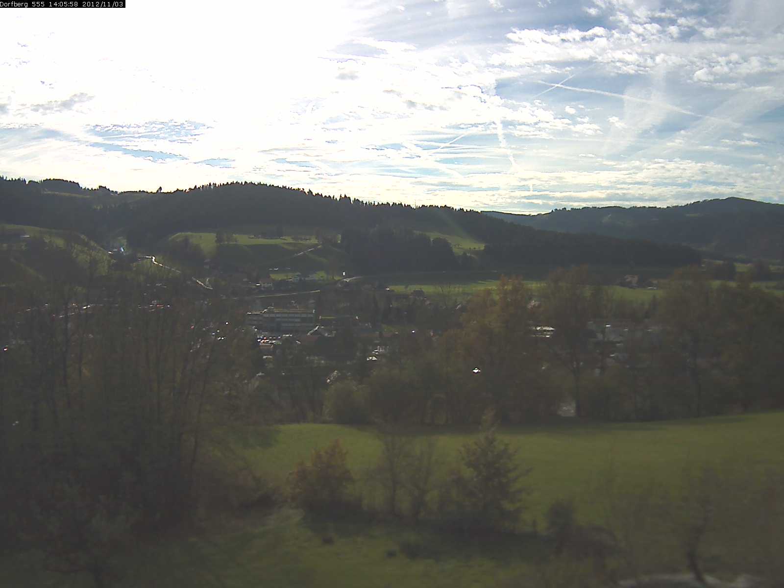 Webcam-Bild: Aussicht vom Dorfberg in Langnau 20121103-140600